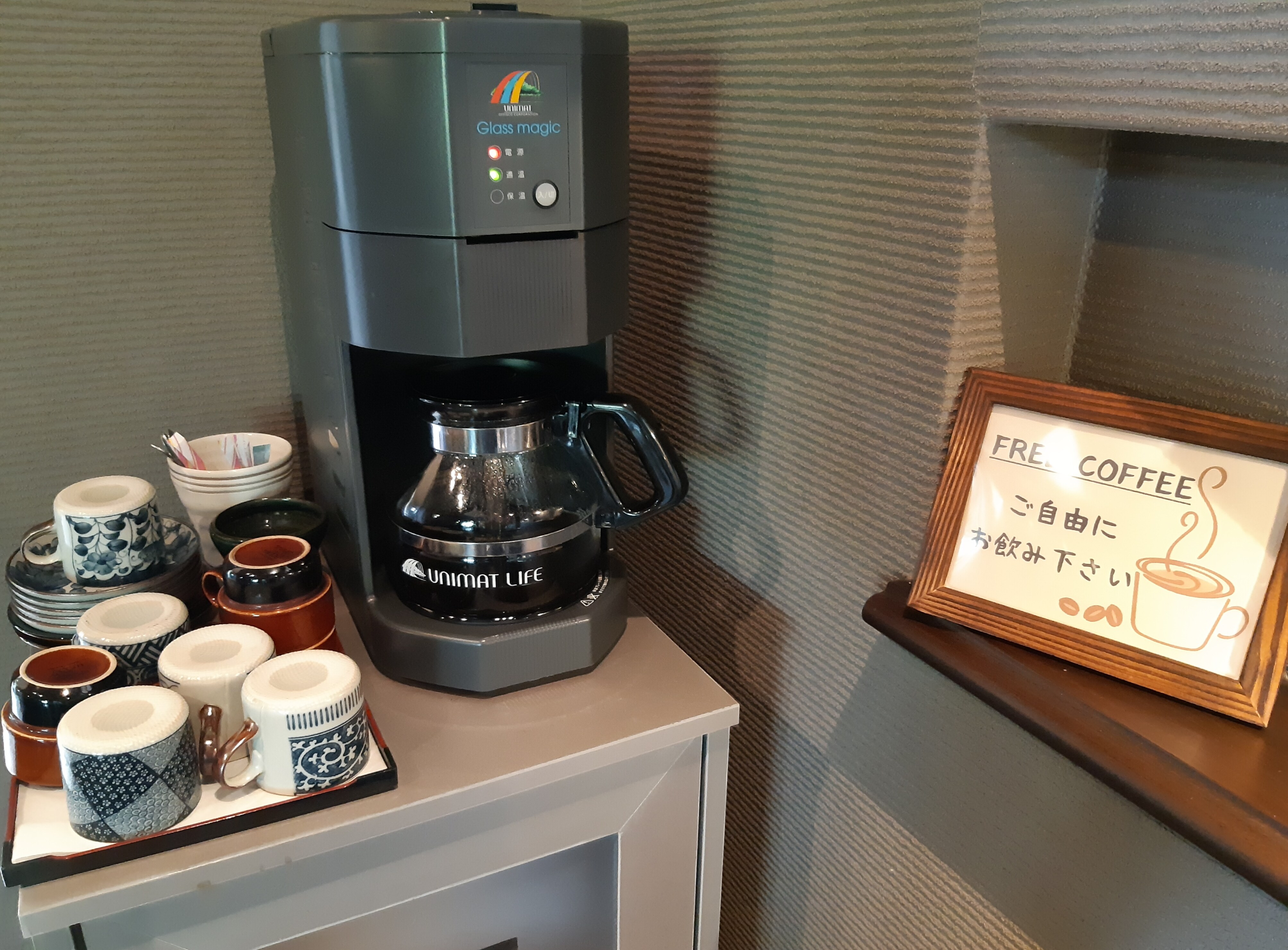 Coffee after breakfast