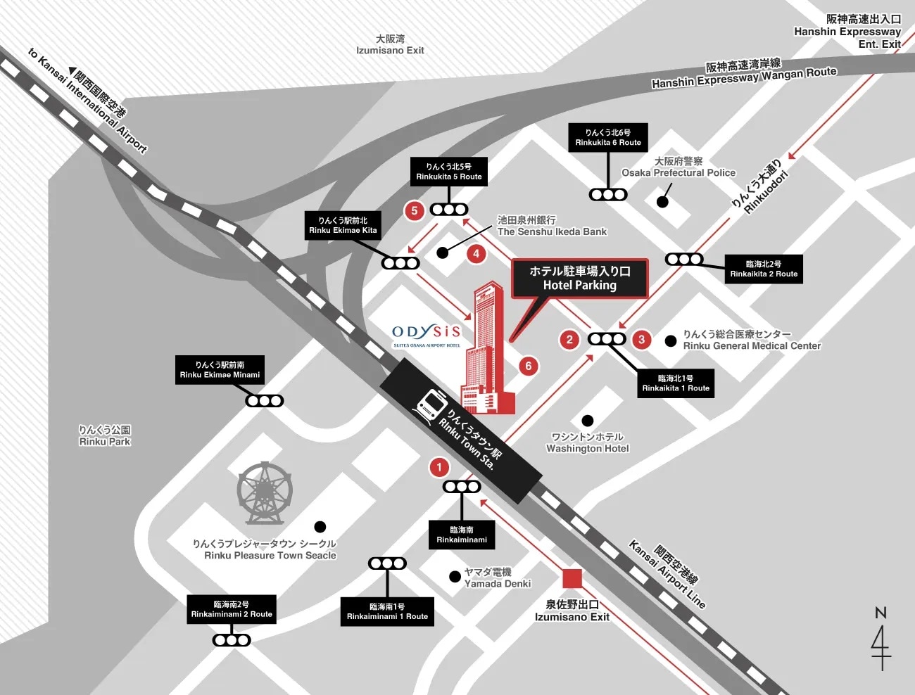 ■Access & surrounding road map