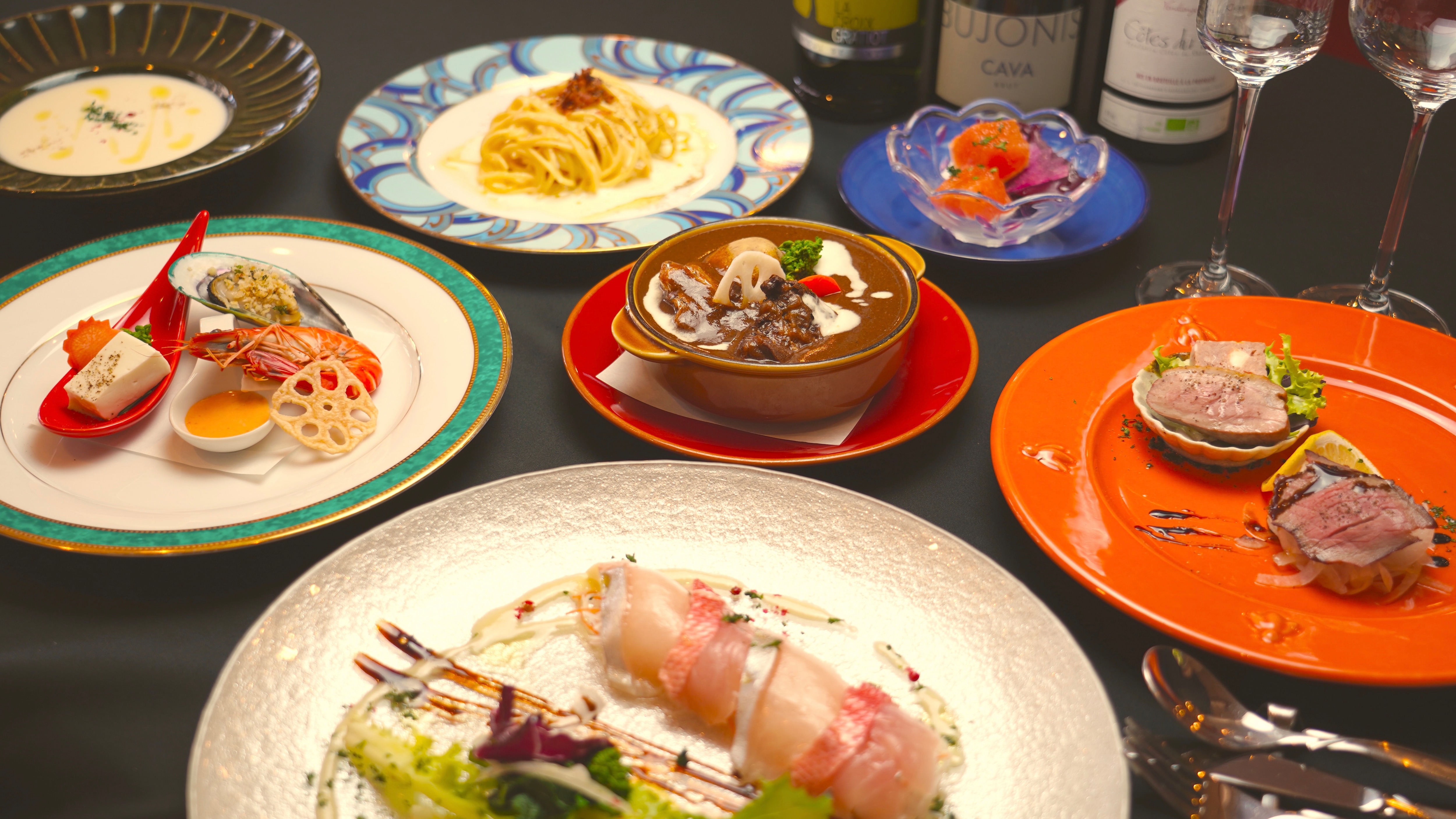 [Western food plan] Original Italian dinner course
