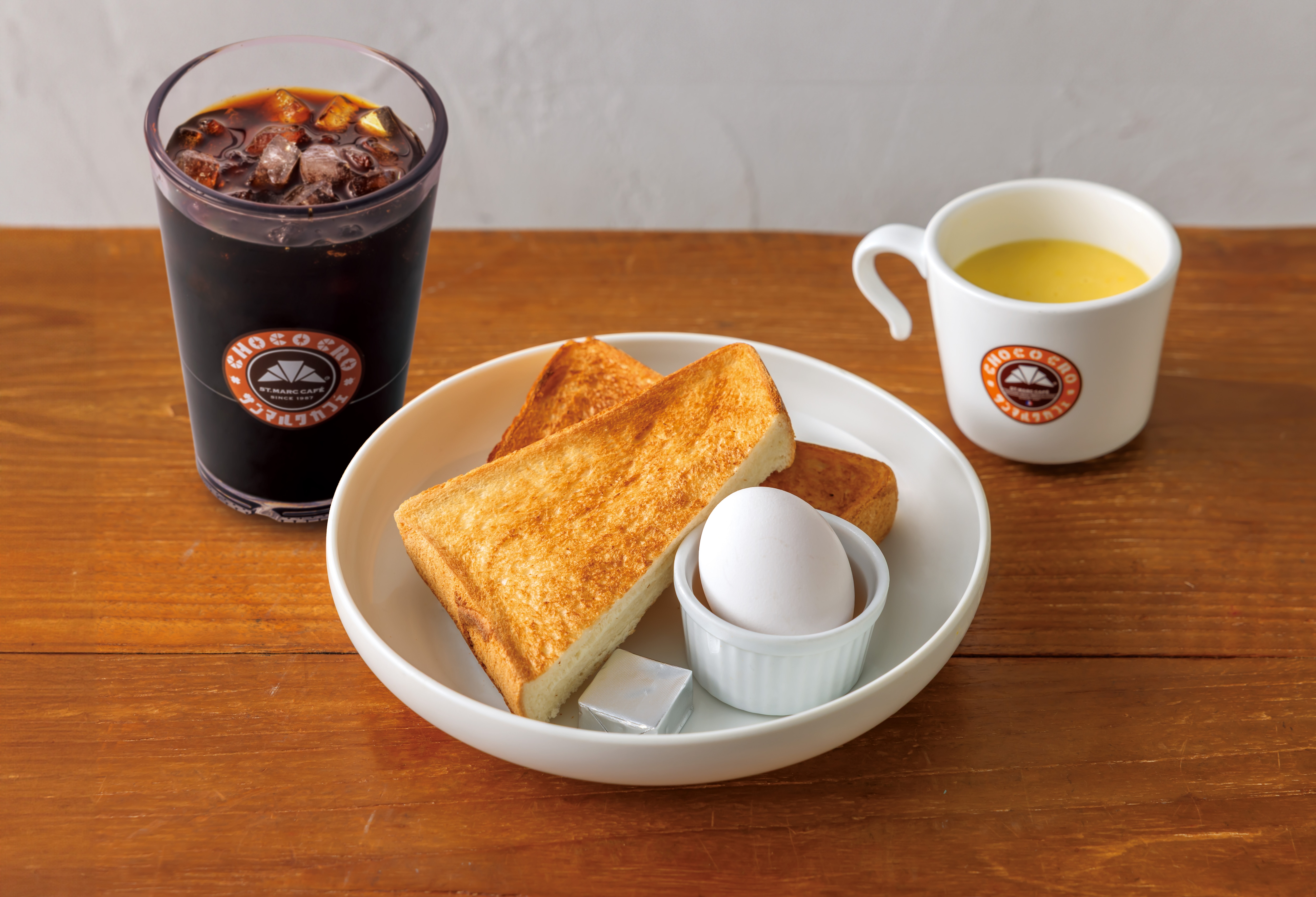 Breakfast (thick-cut toast)