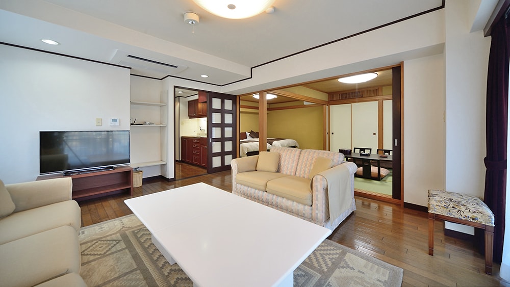 Example of a guest room (all rooms are 63 square meters or larger)