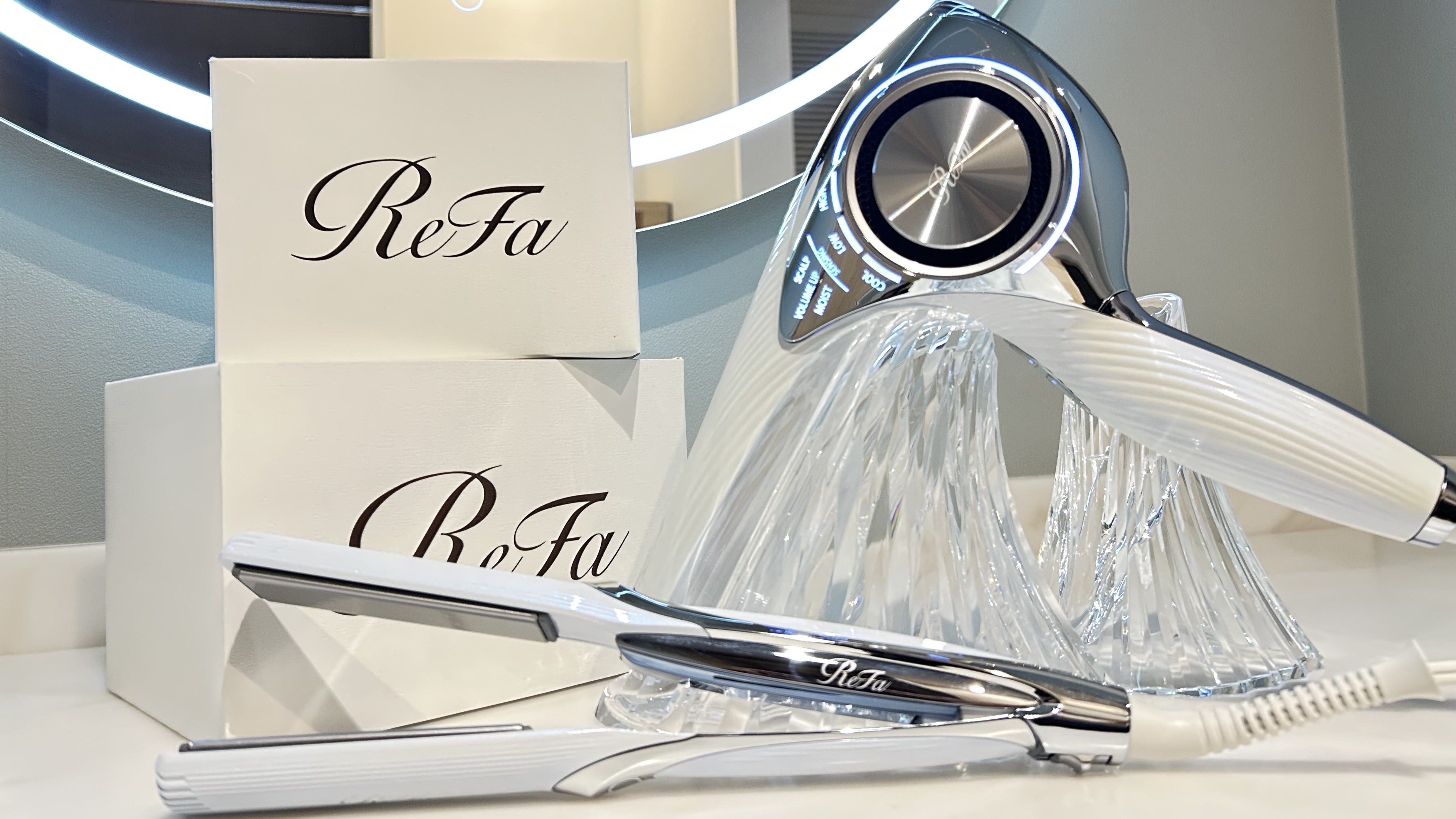 Deluxe family rooms are equipped with Refa hair dryers and irons