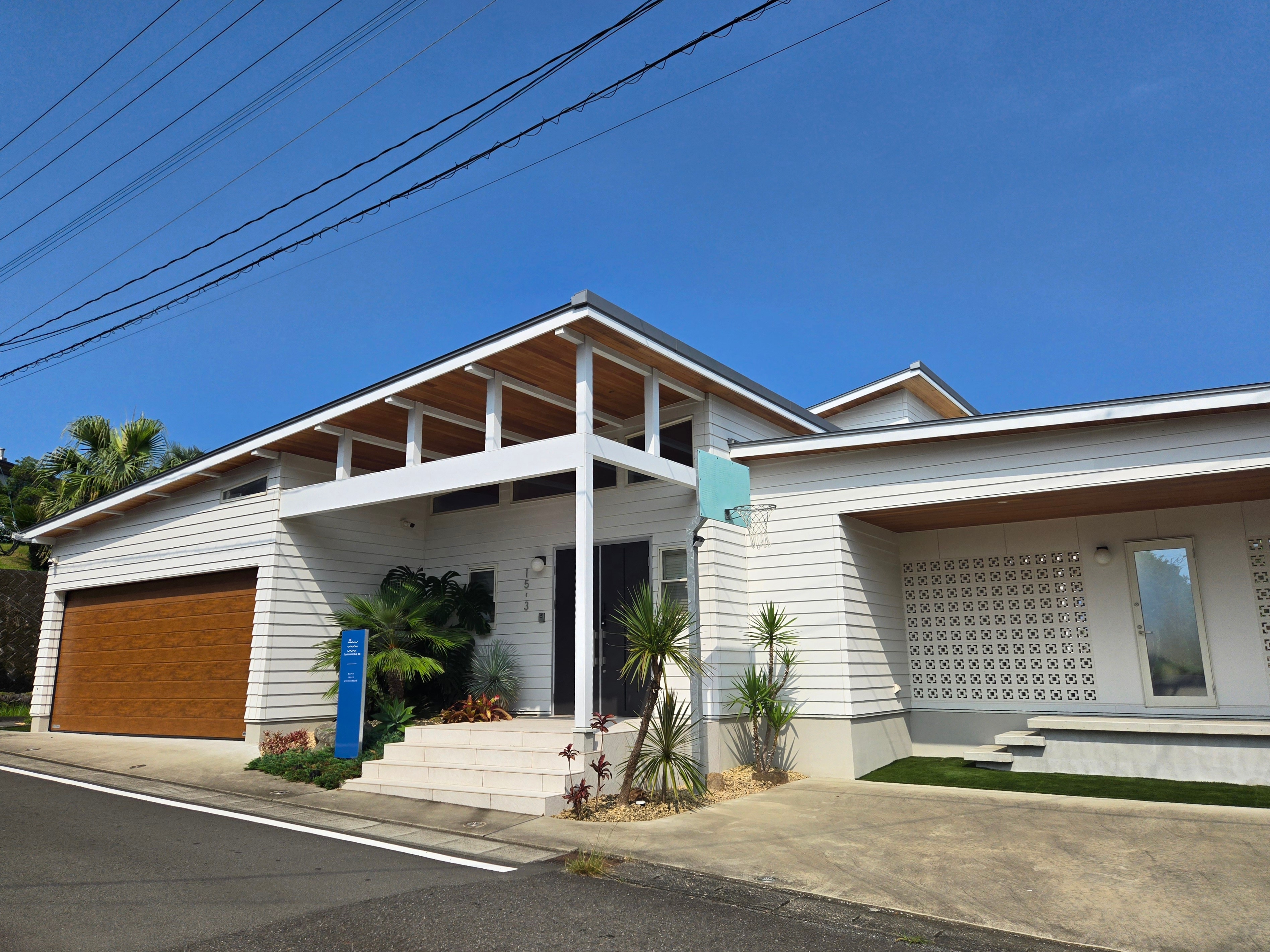 A full-fledged resort villa with 226 square meters of space.