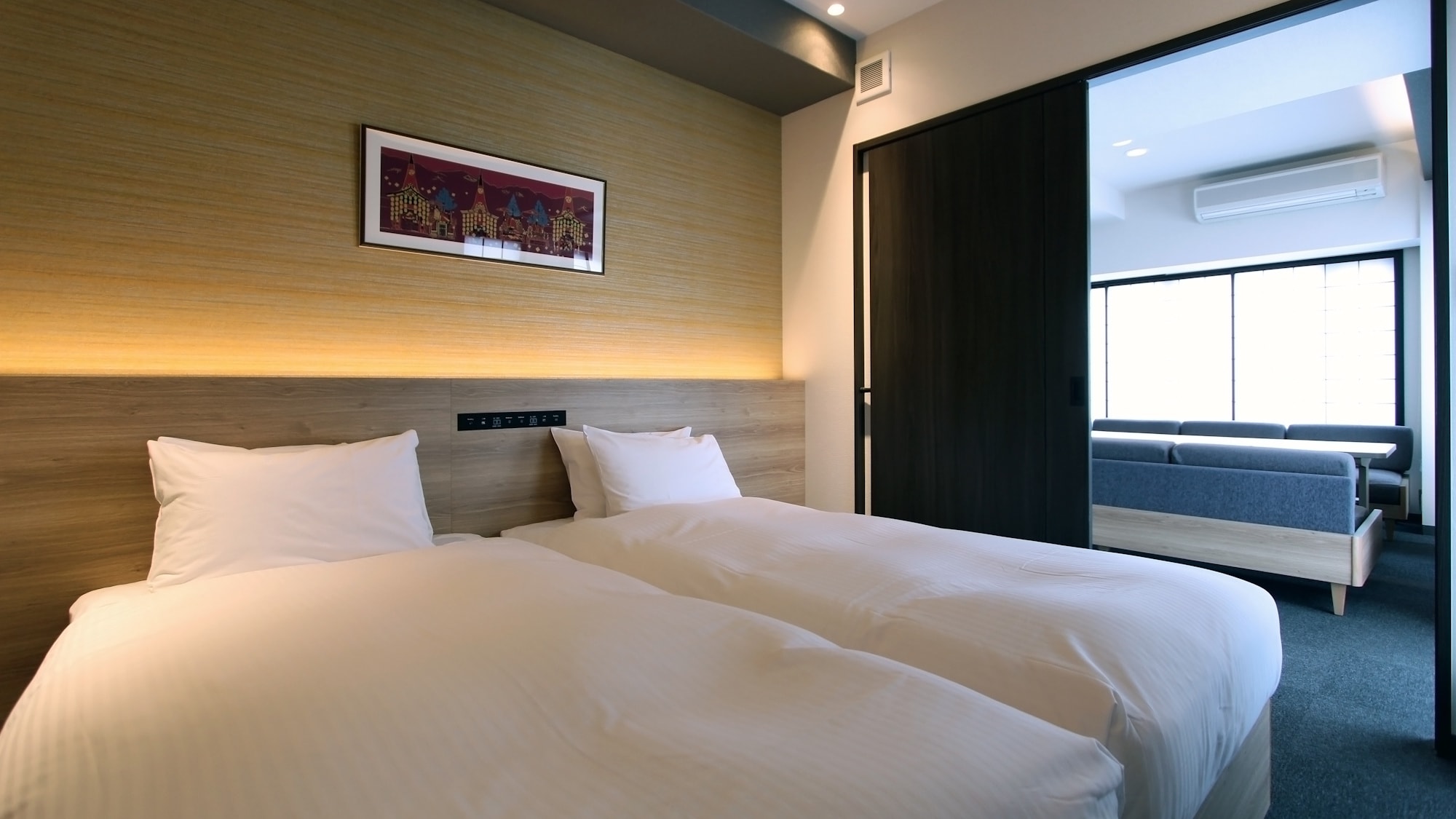 套房（日式西式客房，附雙層床）較高樓層