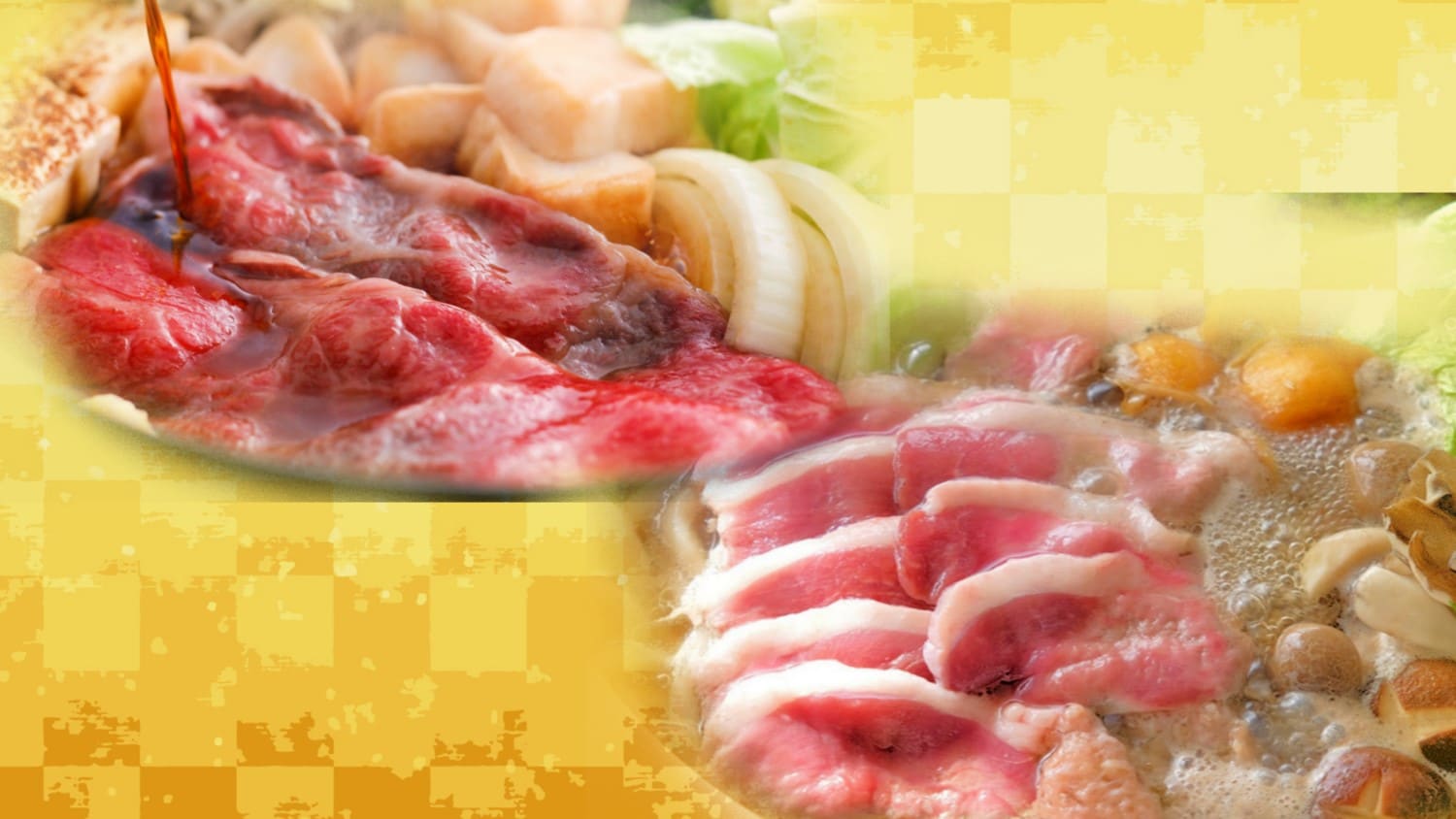 Hotpot Choice [สุกี้ยากี้เนื้อทาจิมะ เป็ดหม้อไฟที่ทำจากเป็ดจากเมืองชินออนเซ็น]