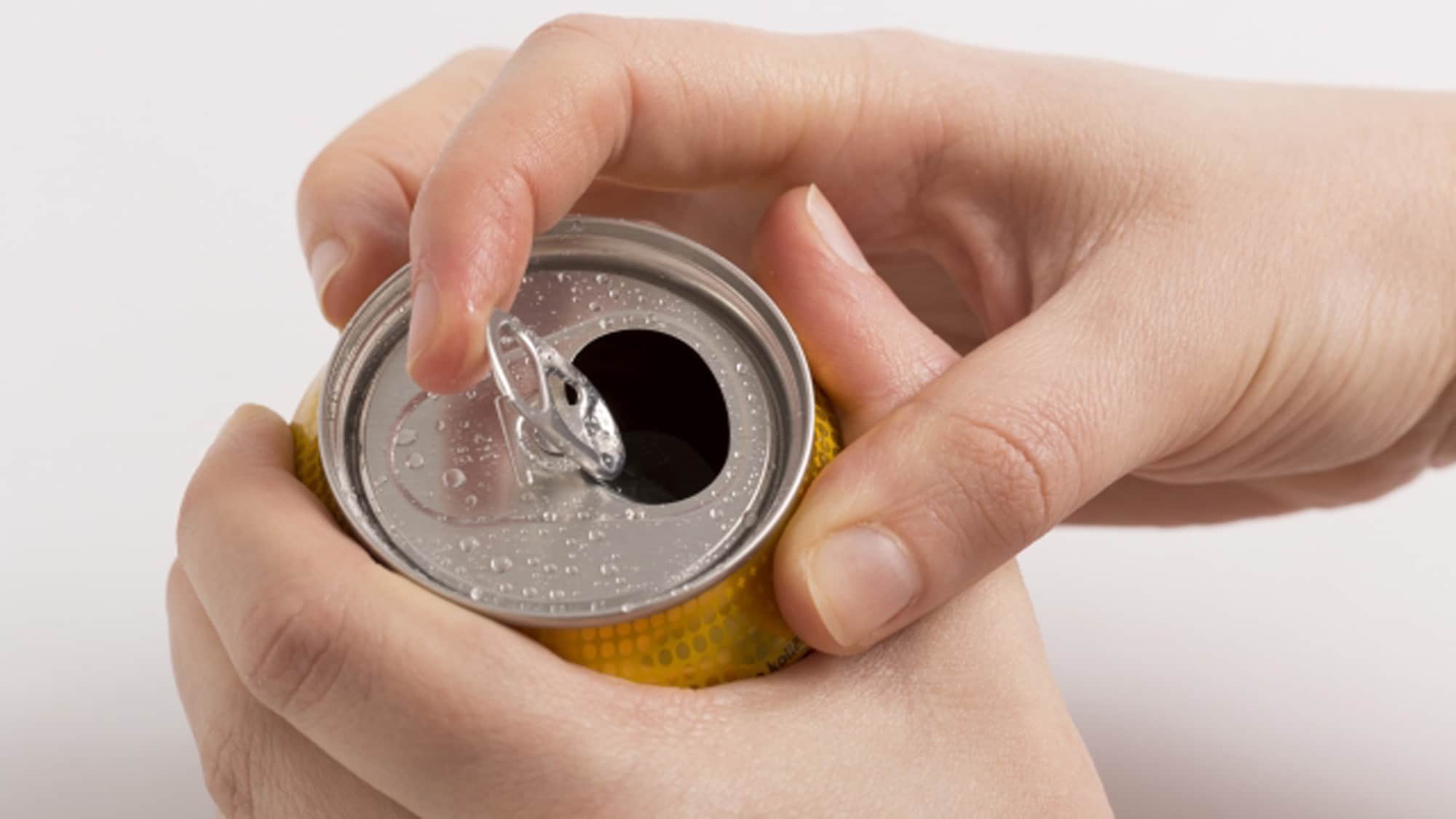 Canned beer service!