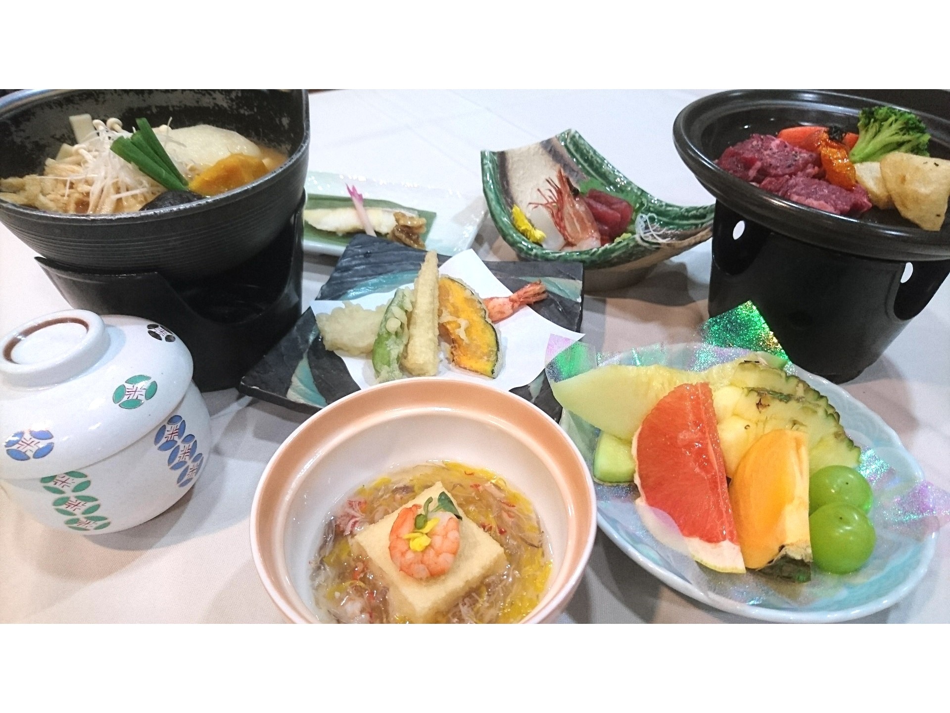 Dinner for the Hoto plan (example)
