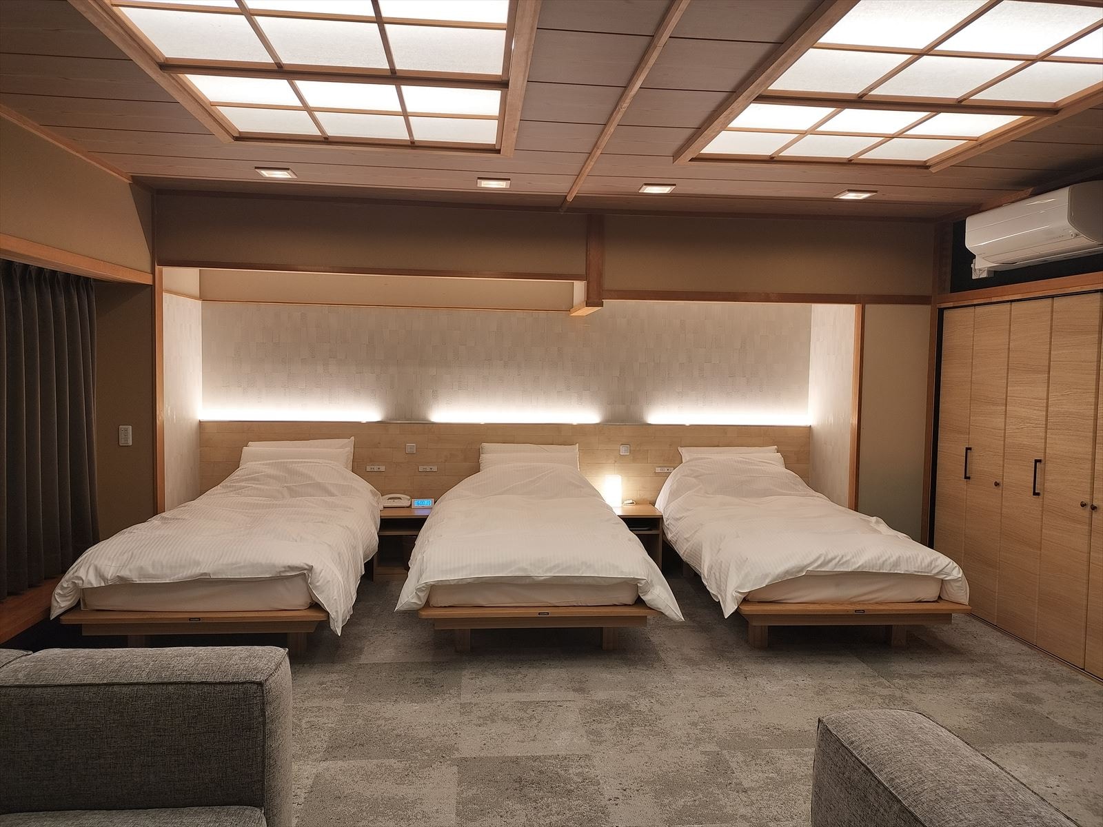 Modern Japanese Triple Room