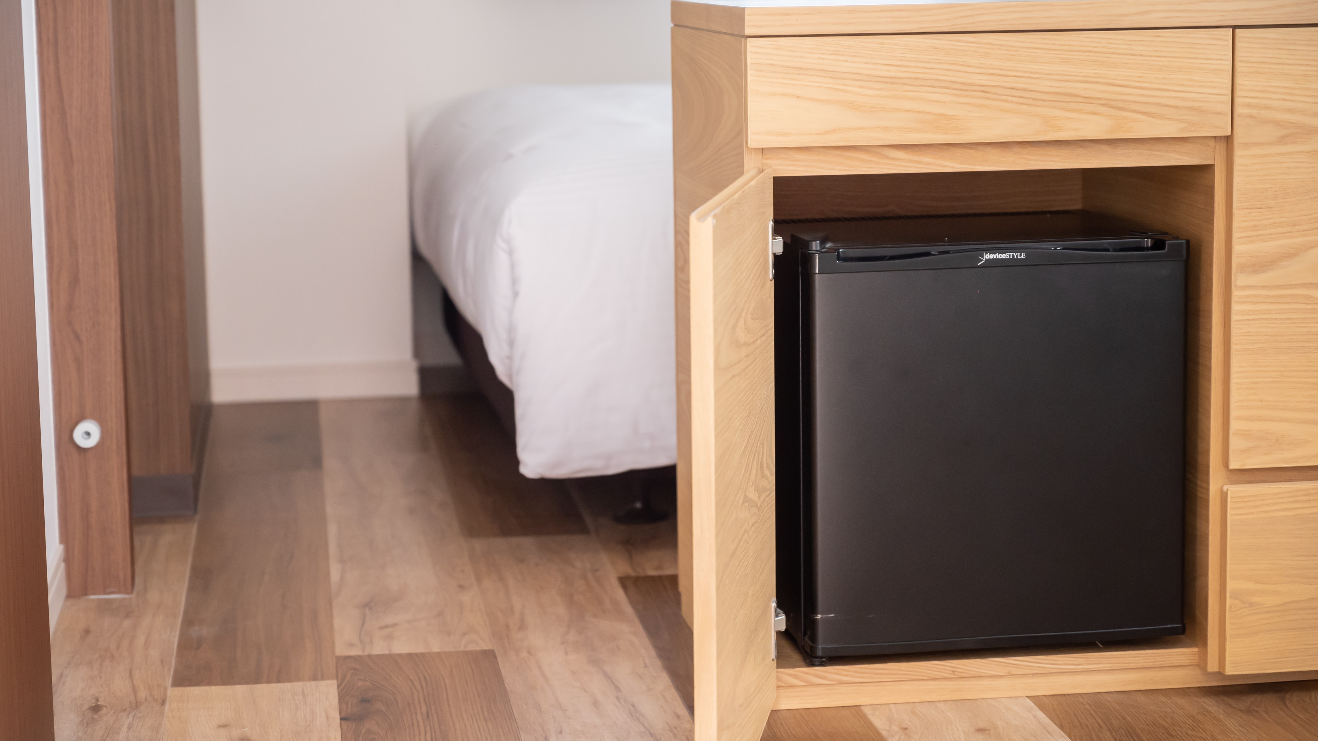 In-room refrigerator