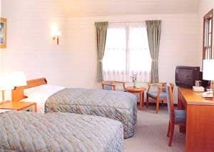 Example of guest room: Western-style twin room
