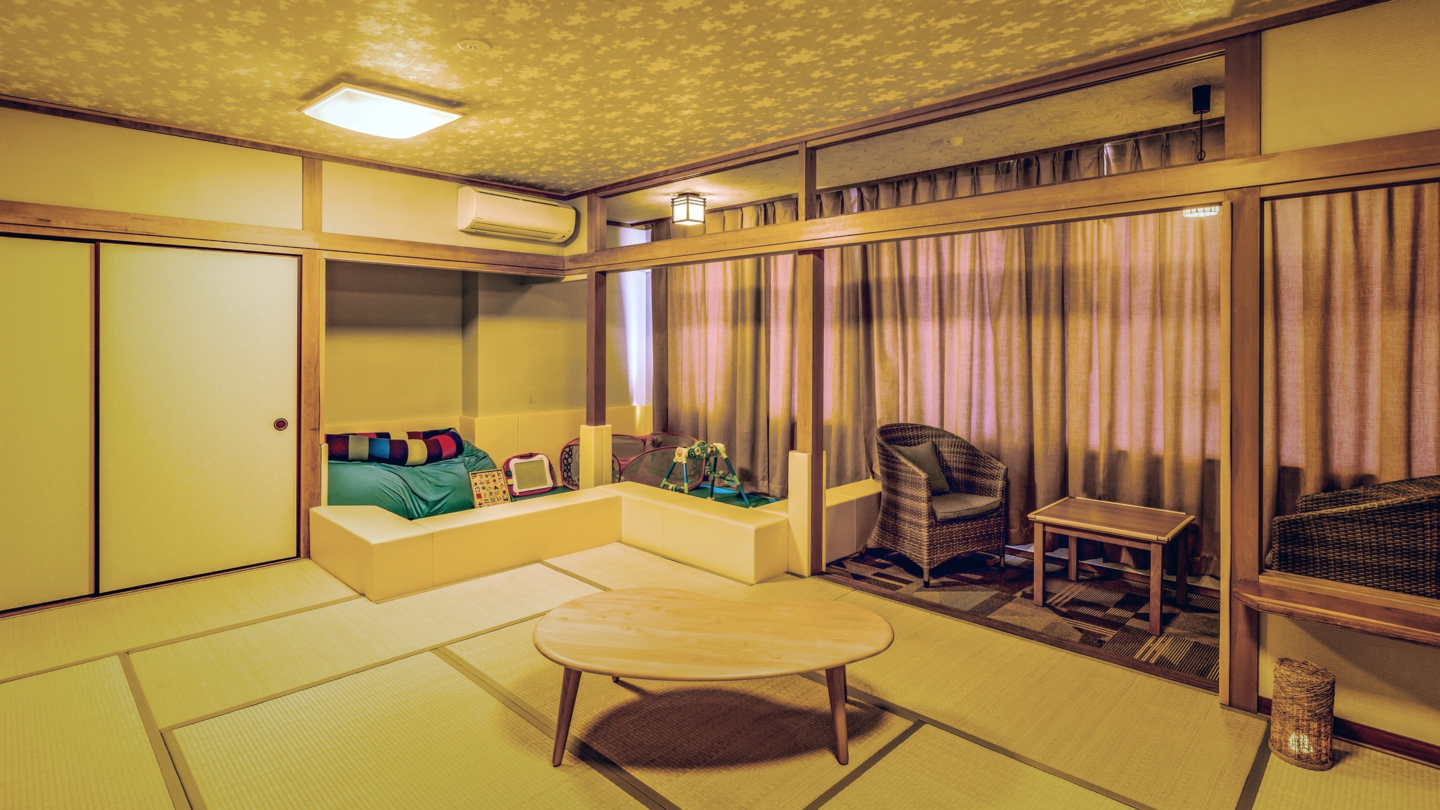 Standard Japanese-style kids room *An example of a guest room