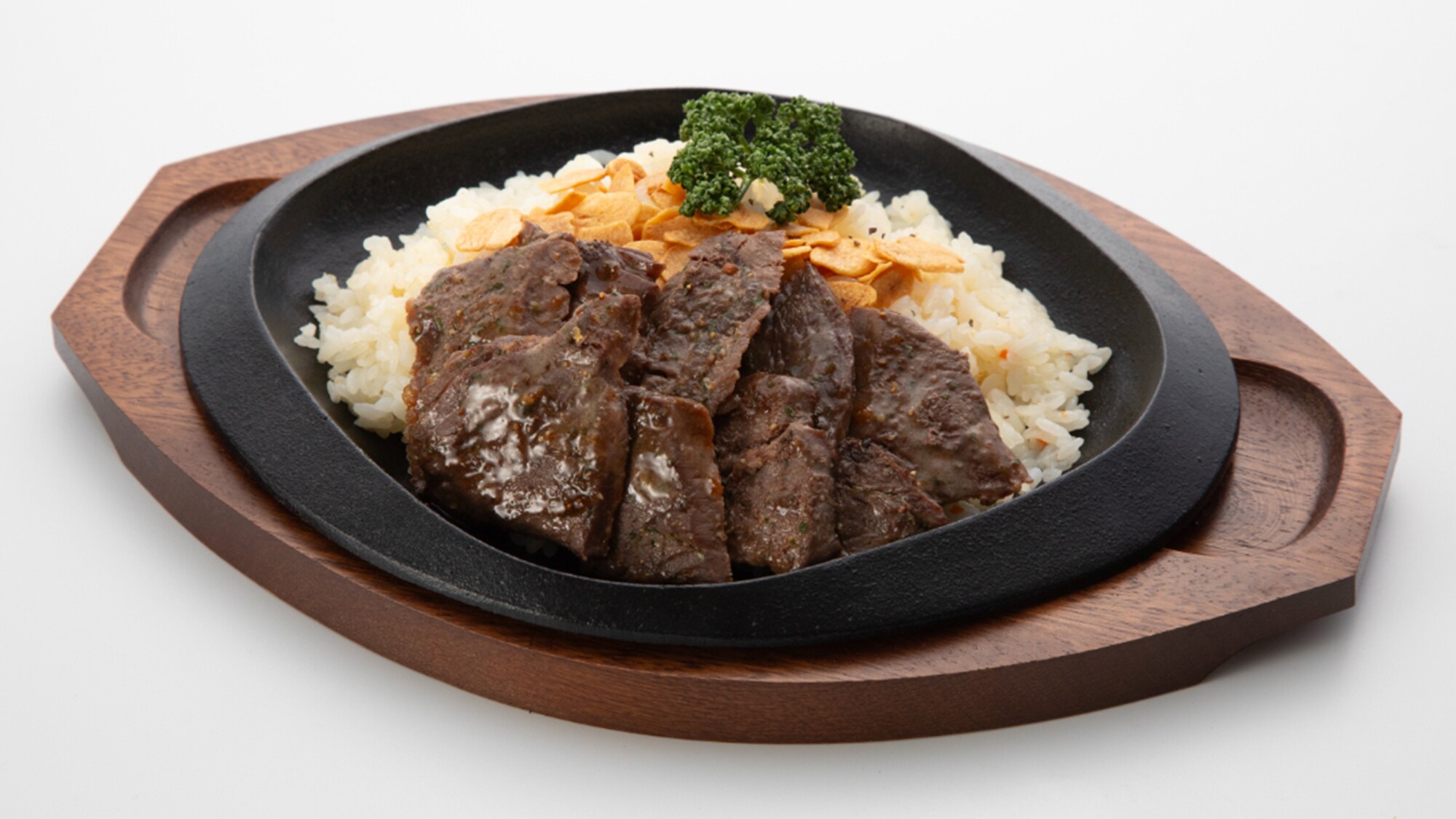 [Restaurant menu] Skirt steak with garlic rice (lunch/dinner)