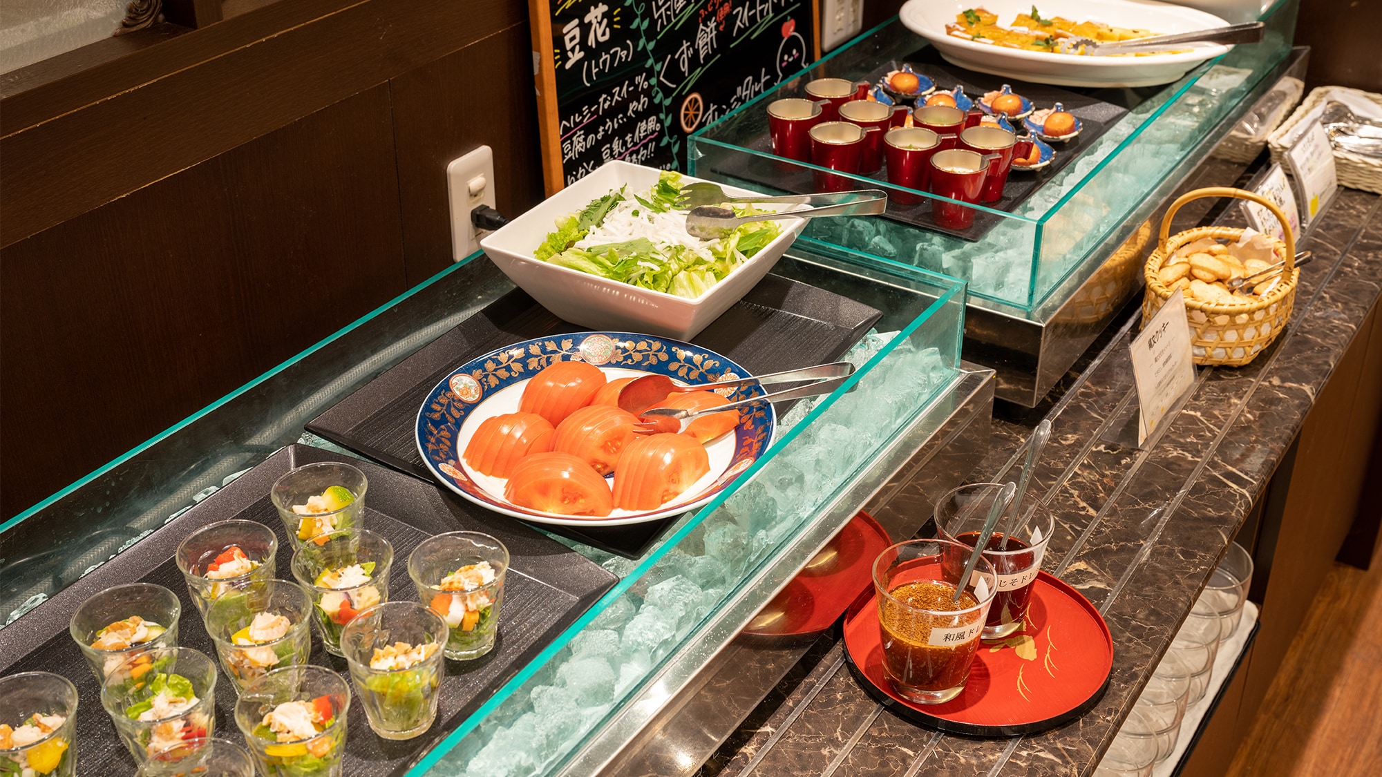 Dinner buffet dish example