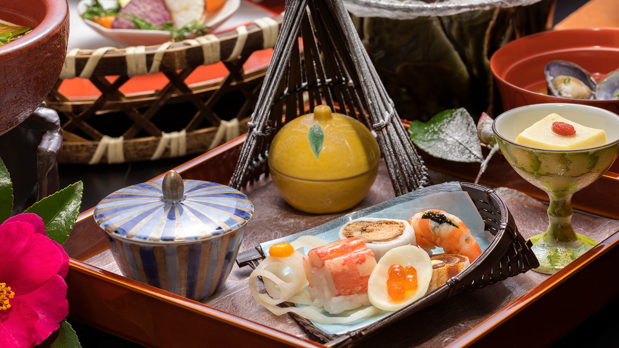We will deliver exciting seasonal experiences. (Dishes image)