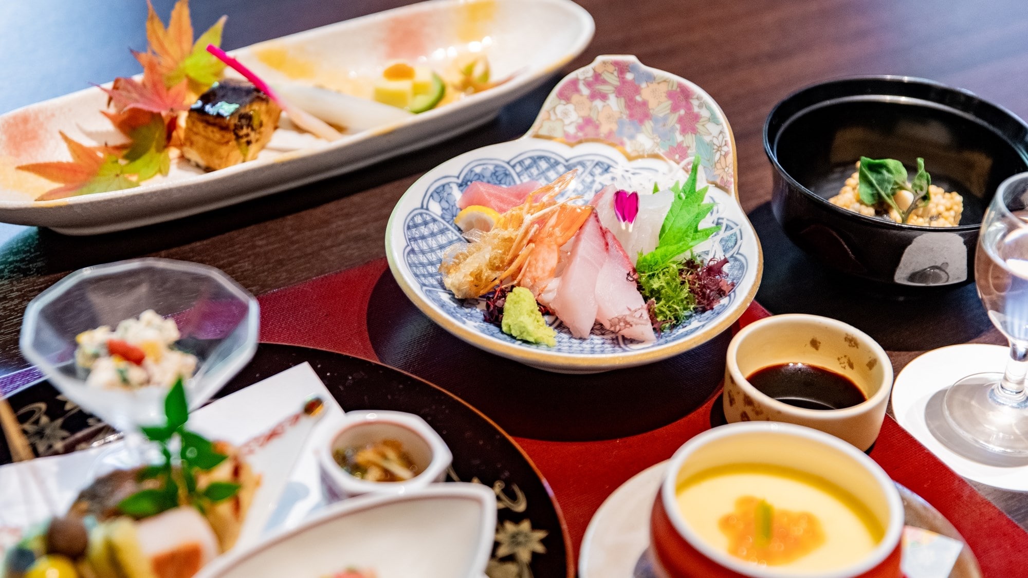[Standard Kaiseki] Black pork and seasonal dishes
