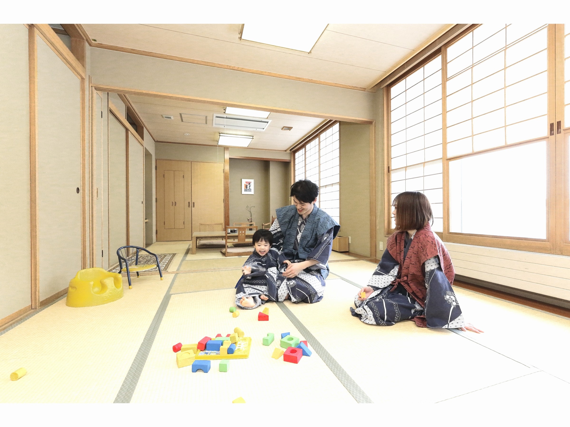 Great for trips with three generations or mommy friends