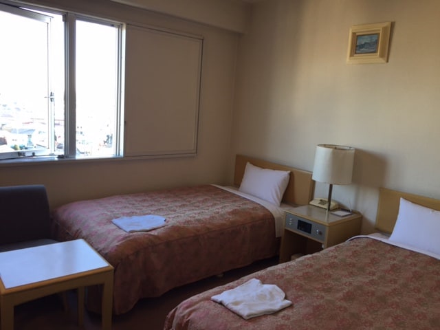 [Twin room] 17.28㎡ / Bed width 100cm All rooms face south and can be used by one person