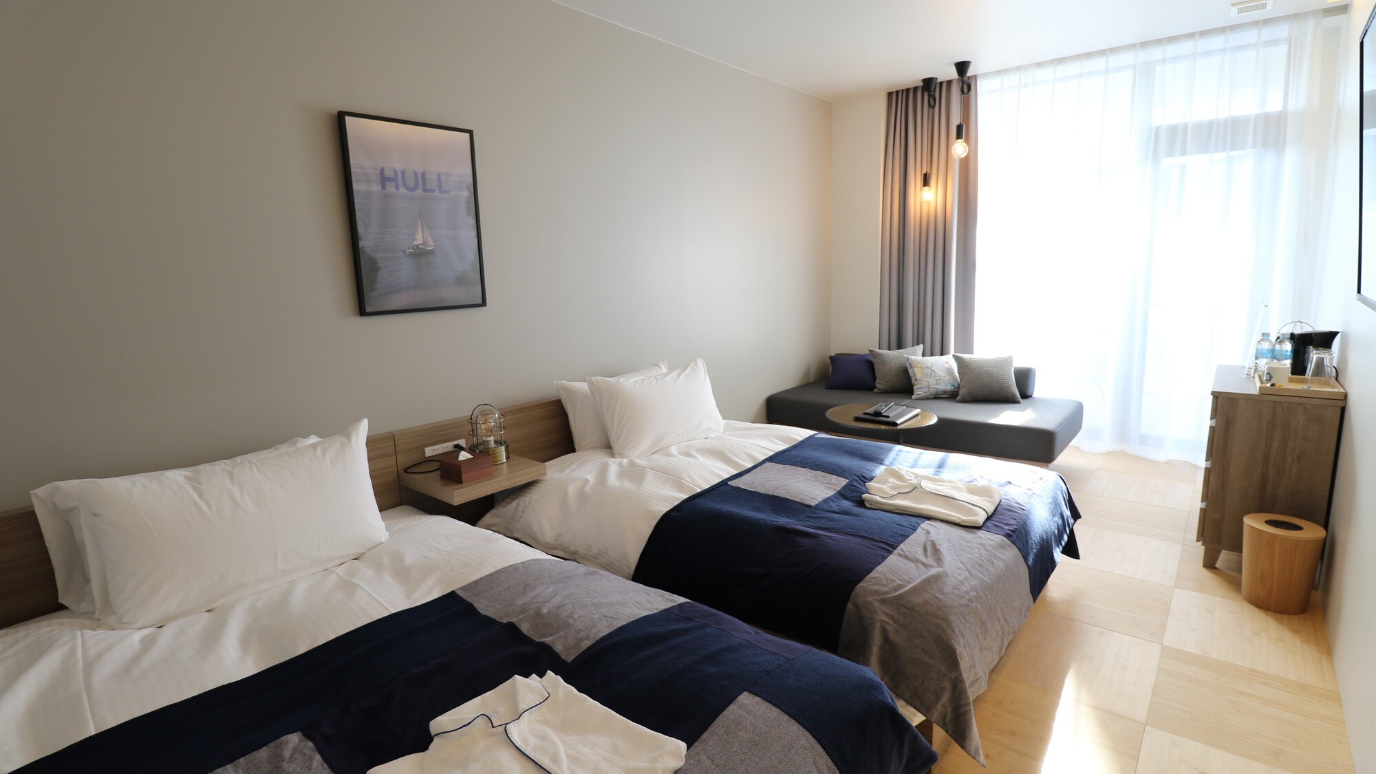 104 [Non-smoking] Garden Twin & Sofa