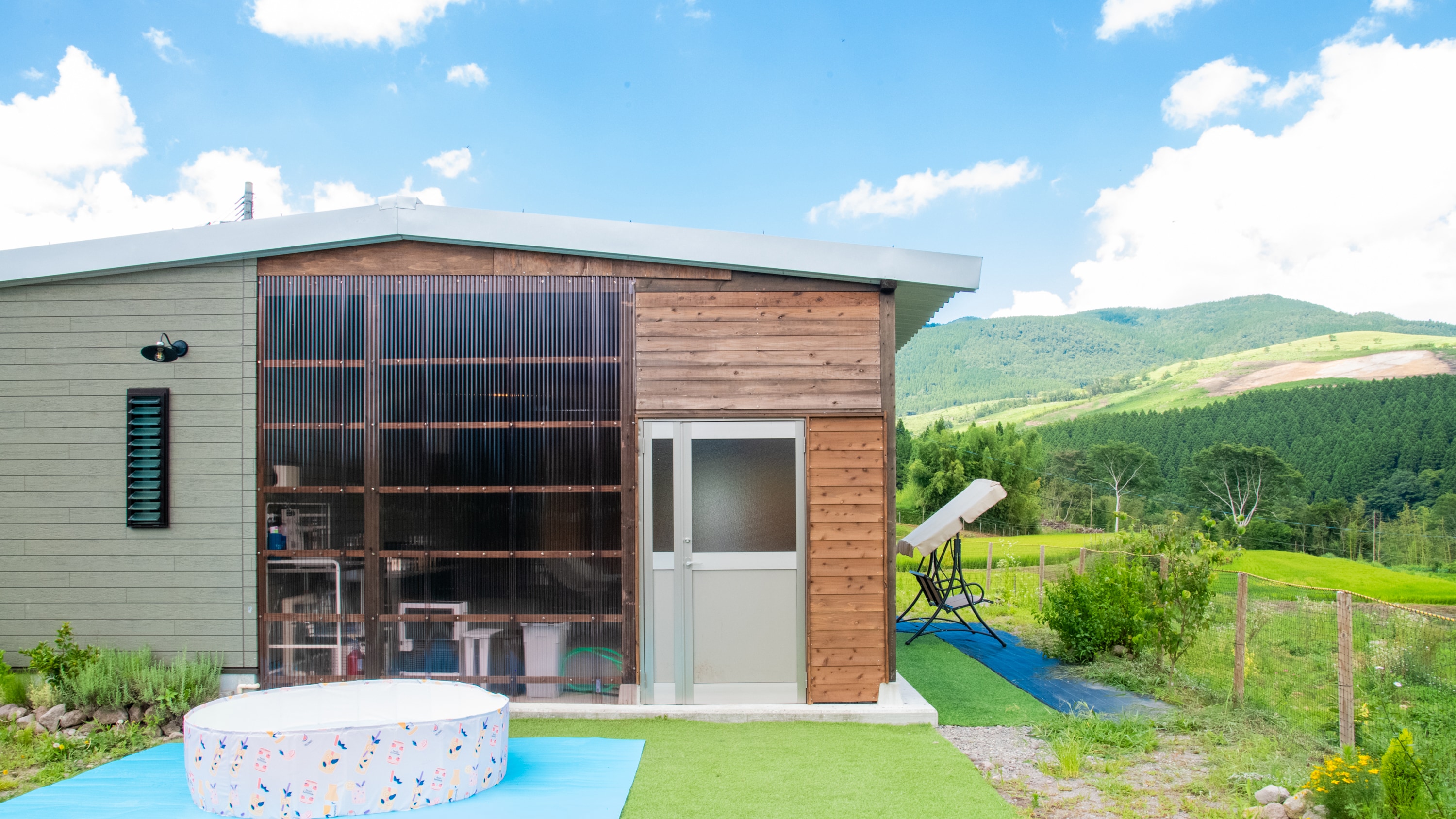 1 个带桑拿浴室的私人蒙古包帐篷