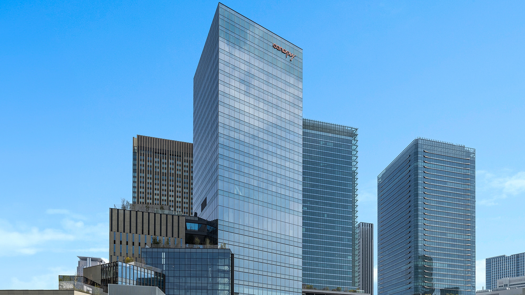 [Hotel exterior] Hilton's lifestyle brand, Canopy by Hilton, makes its first foray into Japan.