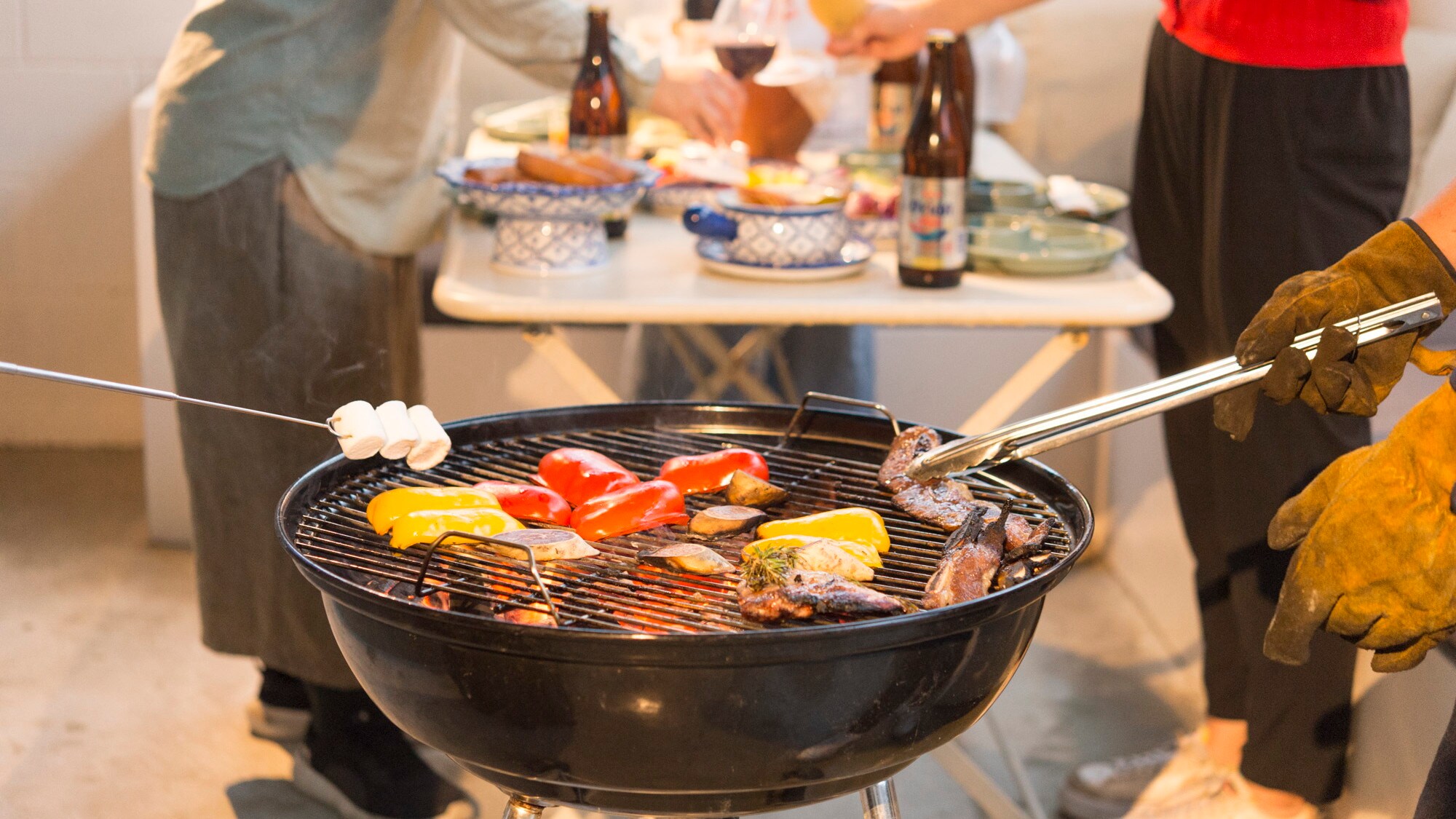You can enjoy BBQ on the terrace of your room.