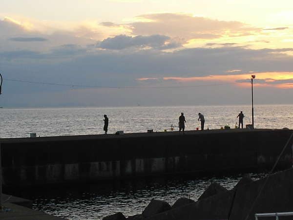 In front of you, you can enjoy embankment fishing, which is also popular with anglers.