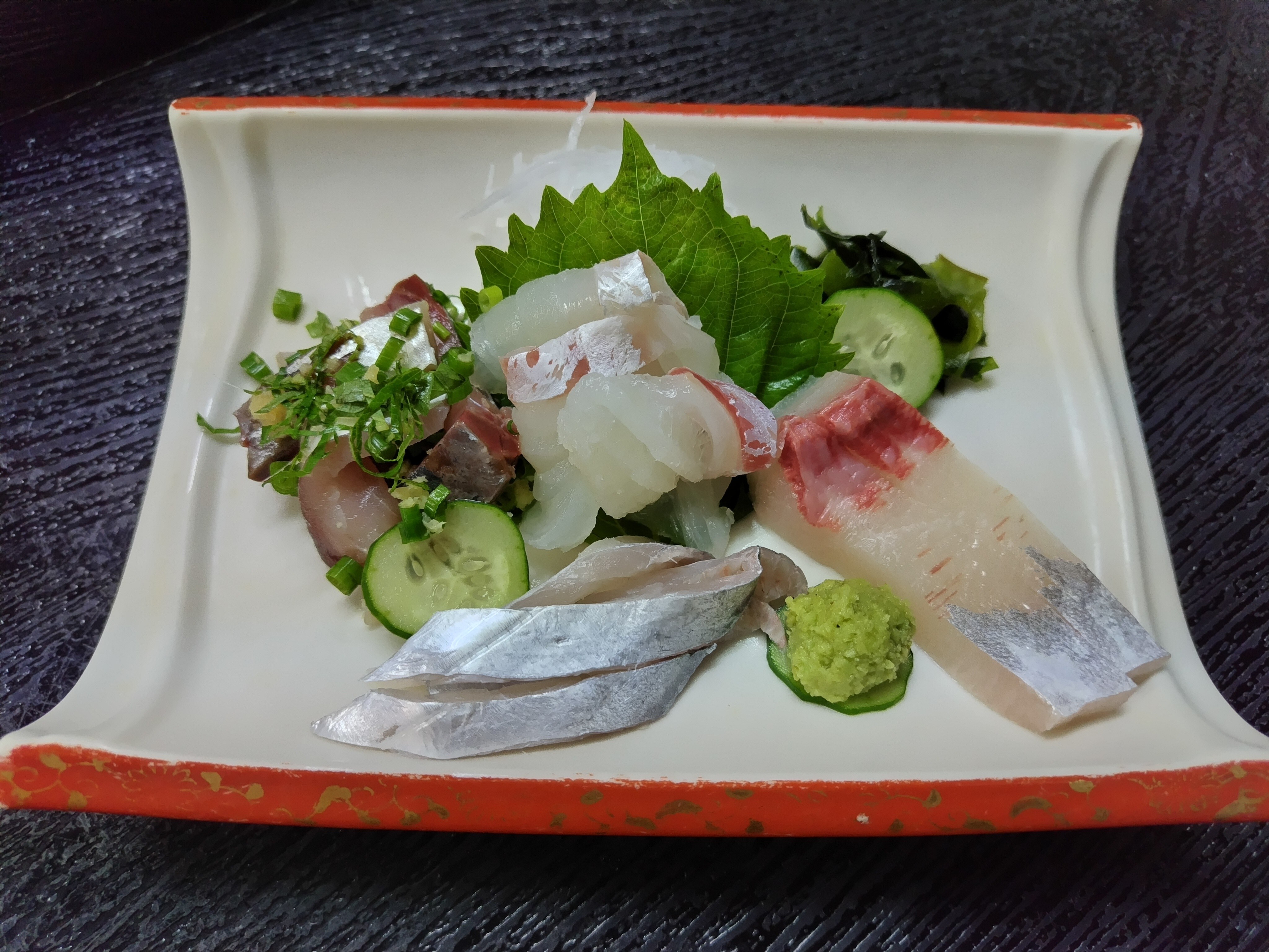 An example of sashimi