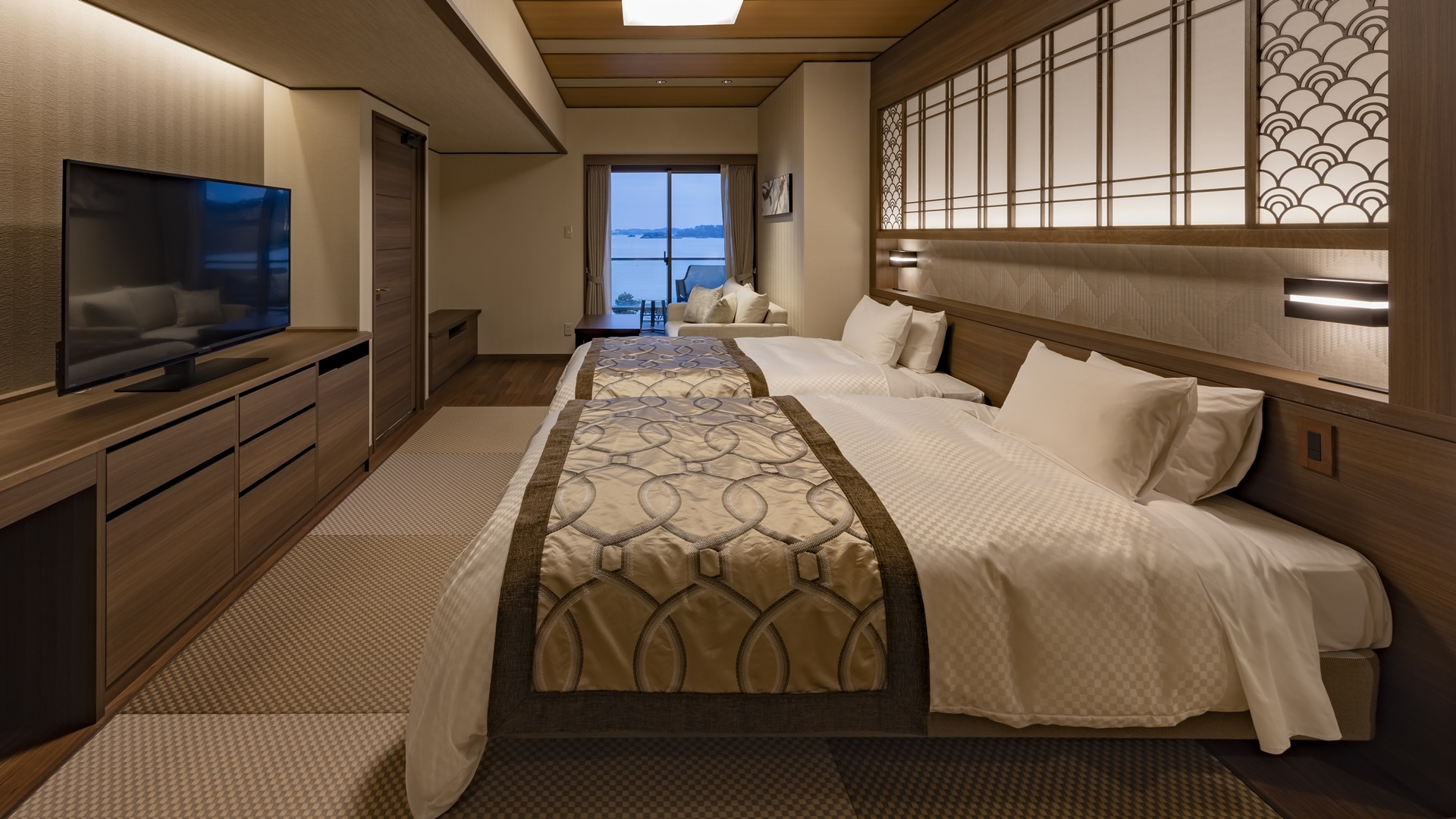 Premium Center Wing: Rooms with natural hot spring open-air baths - 10
