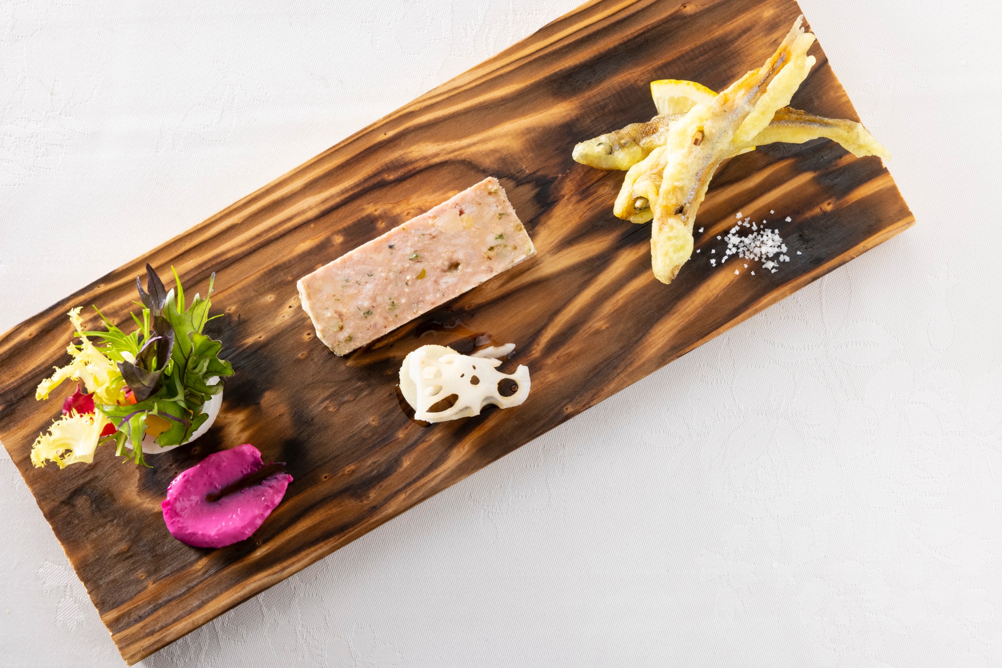 An example of an amuse bouche from dinner
