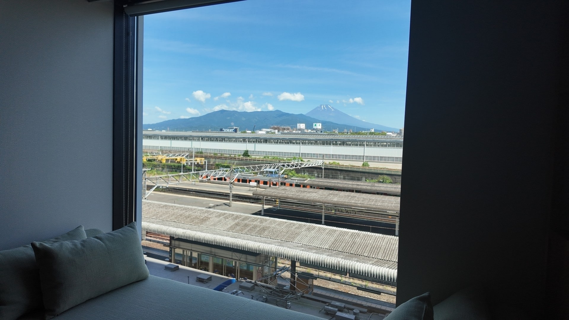 From the guest room