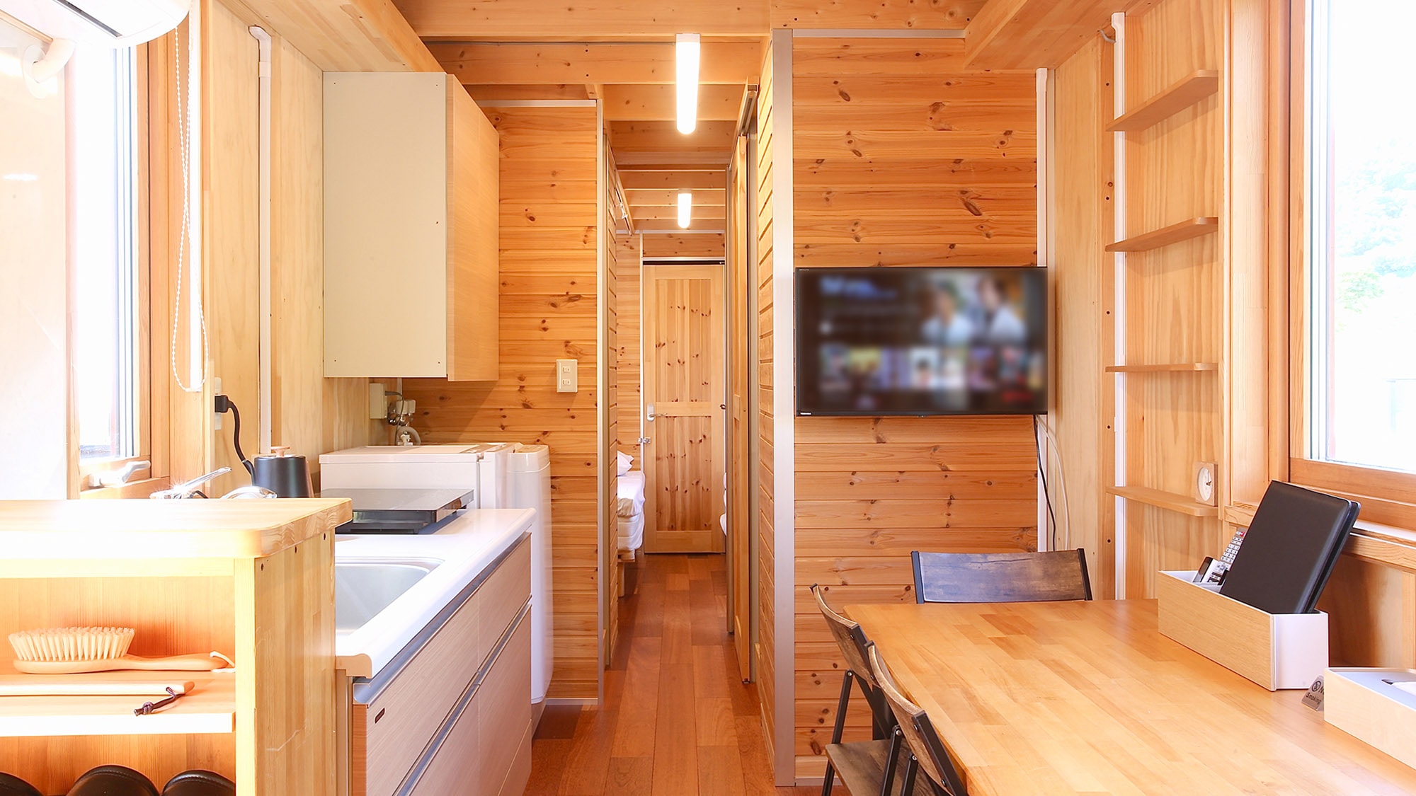 ・A compact condominium with an emphasis on functionality