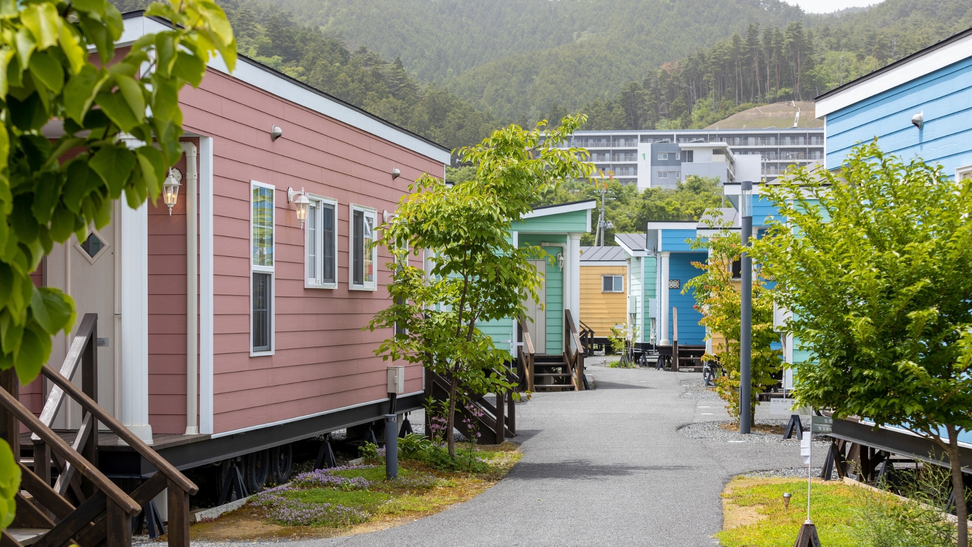 ☆A standalone trailer house. You can feel like you're in a foreign country.