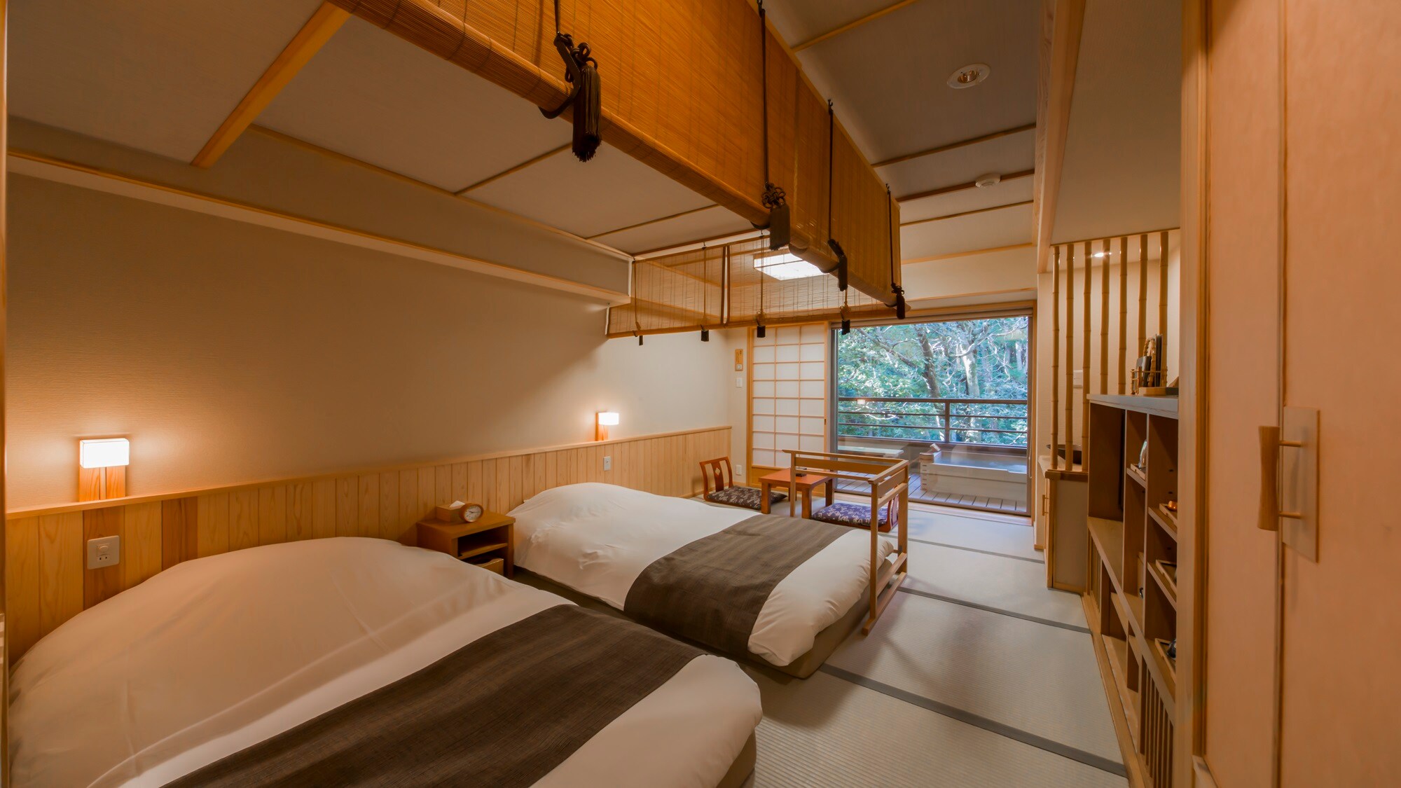 Japanese style twin room