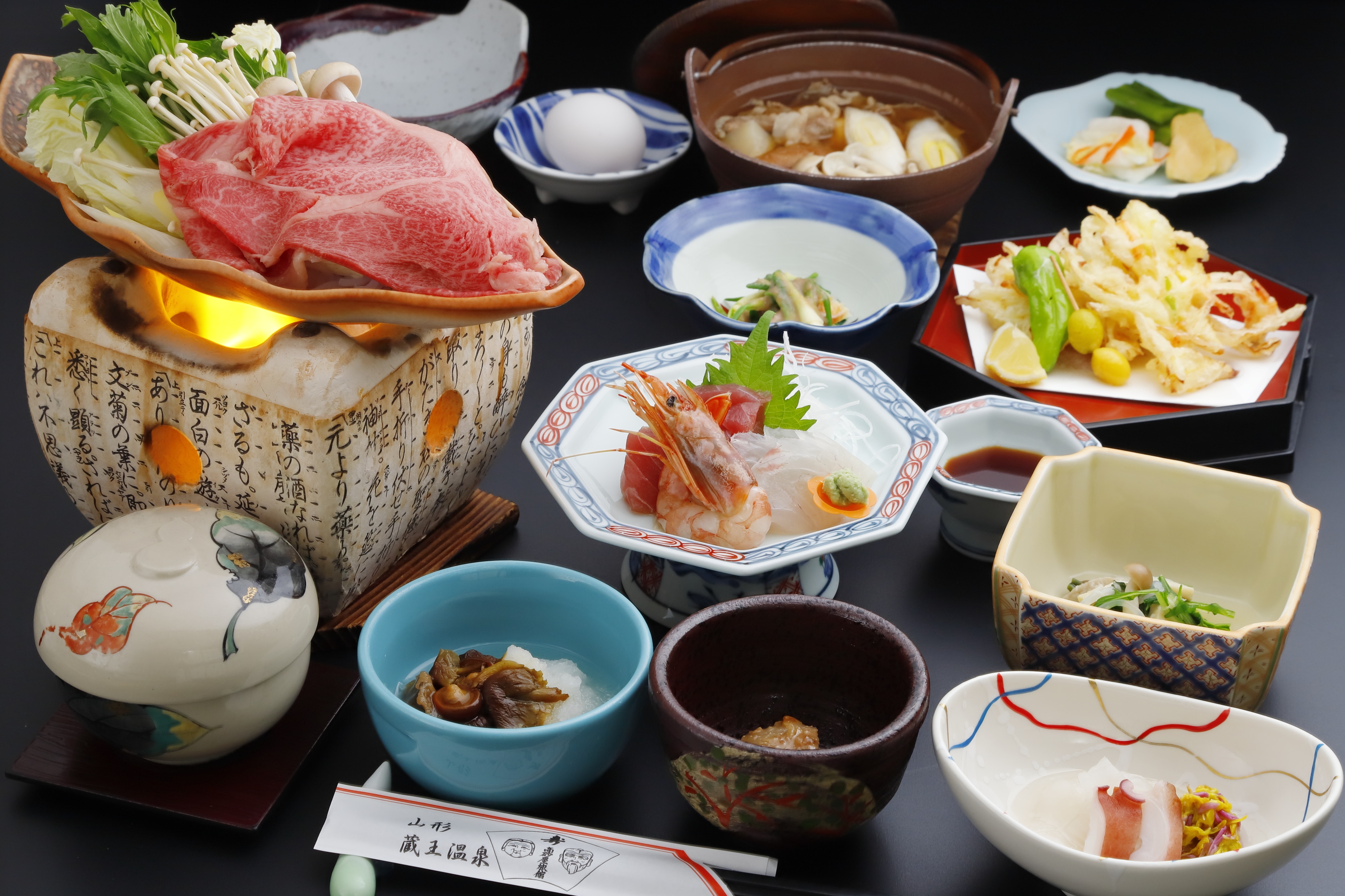 An example of dinner