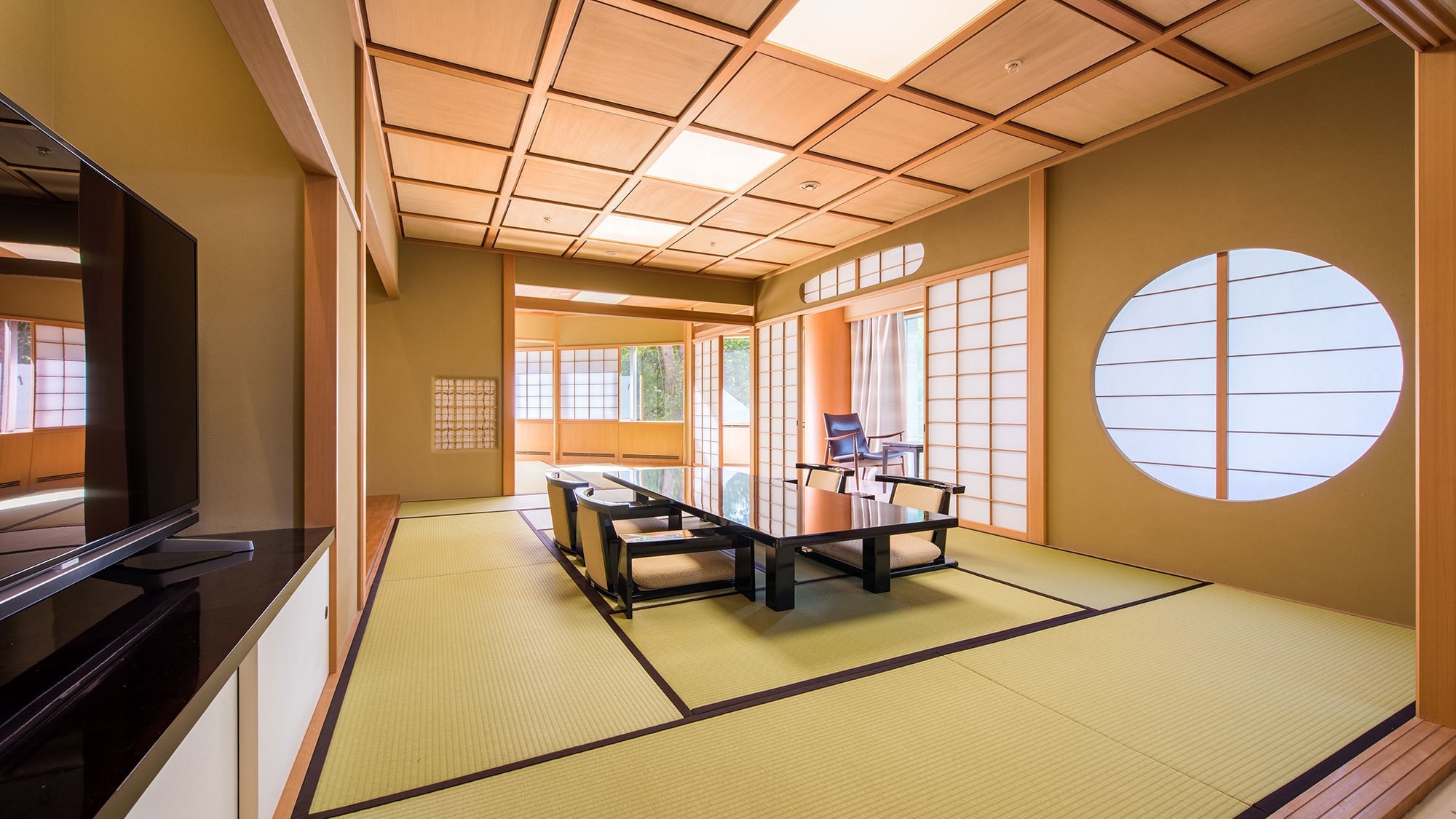 [Premium Japanese Suite] 139 square meters. The only suite with a Japanese-style room.