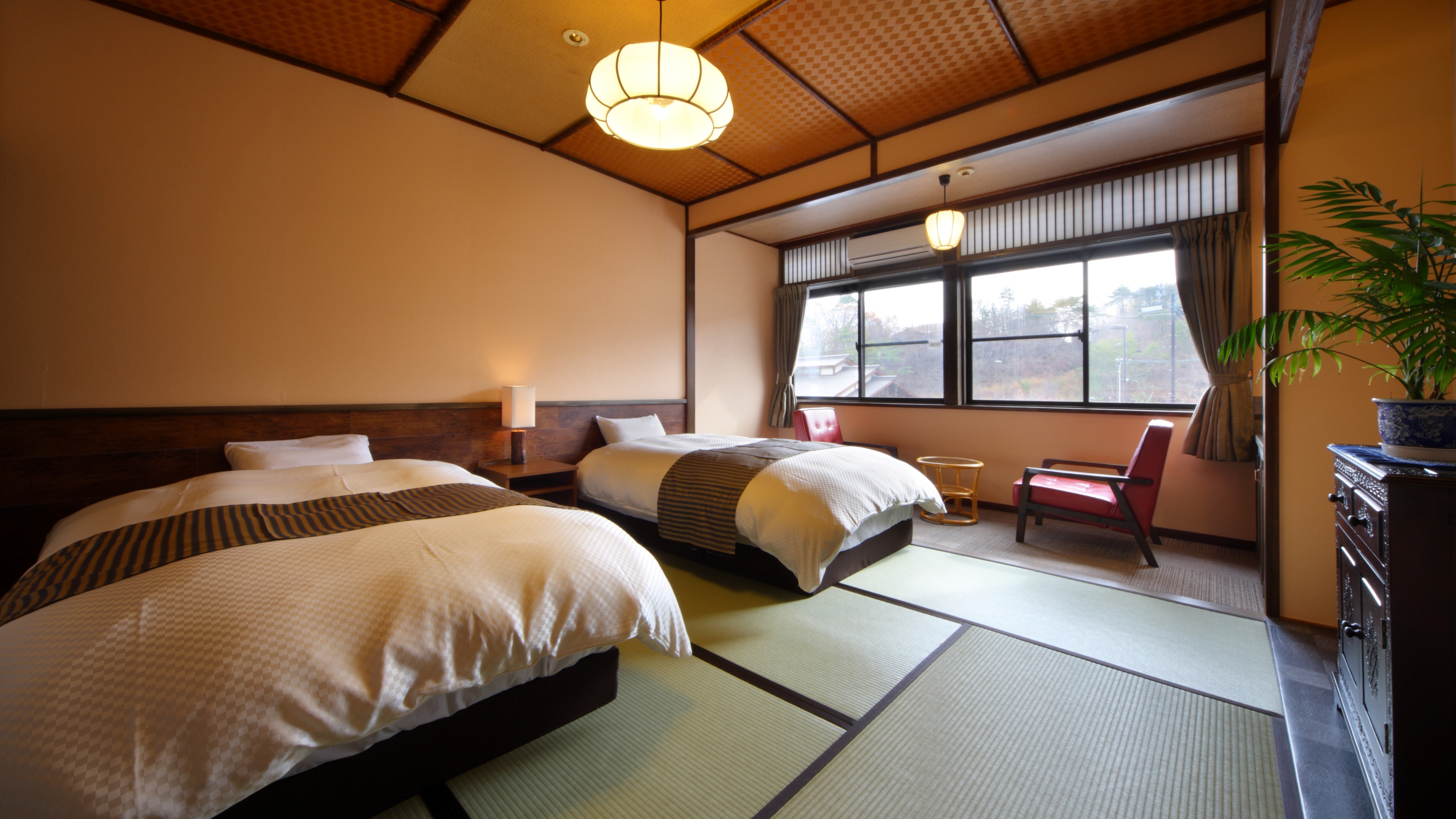 Kamar tidur Jepang dan Barat