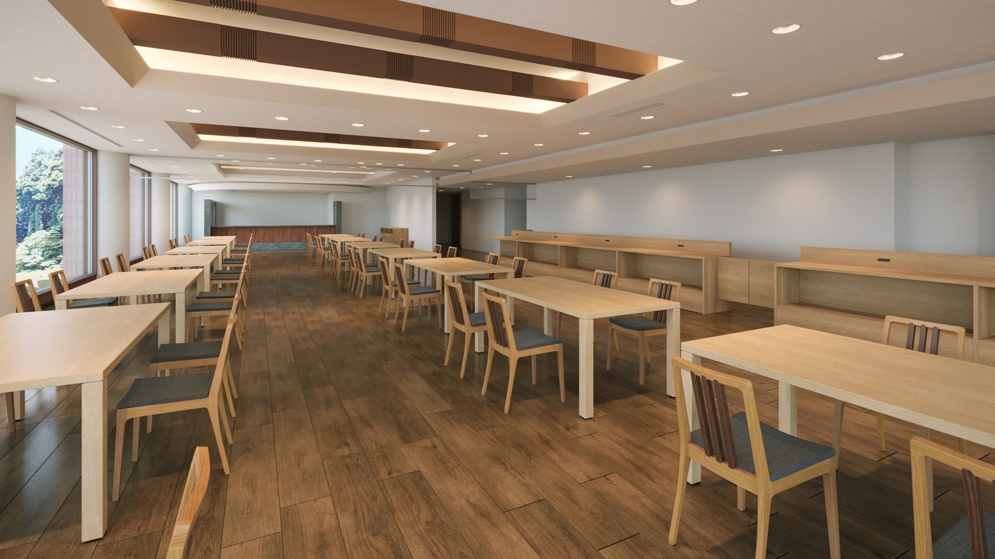 【餐厅】欢迎光临我们宽敞舒适的餐厅，在轻松愉悦的氛围中品尝时令美味。*图片
