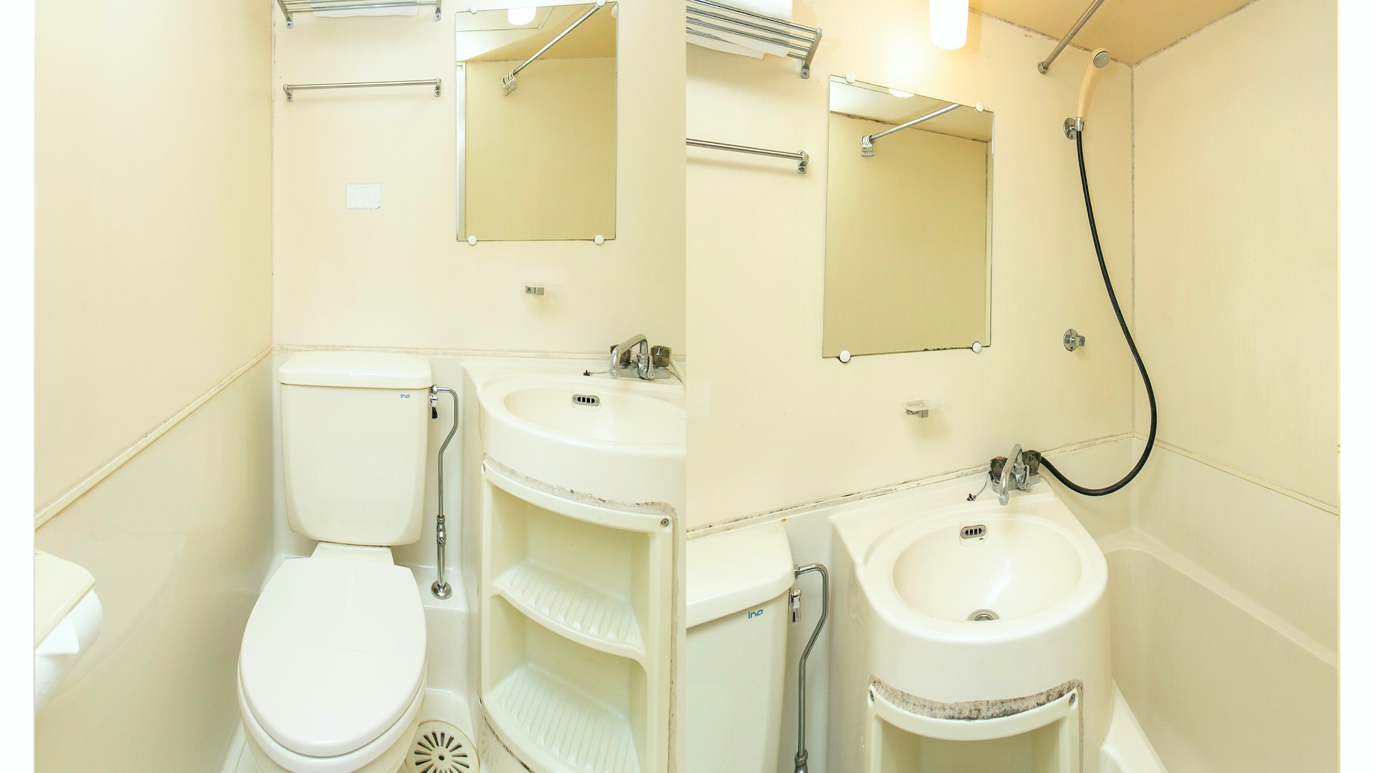 [Non-smoking] Twin room bath and toilet