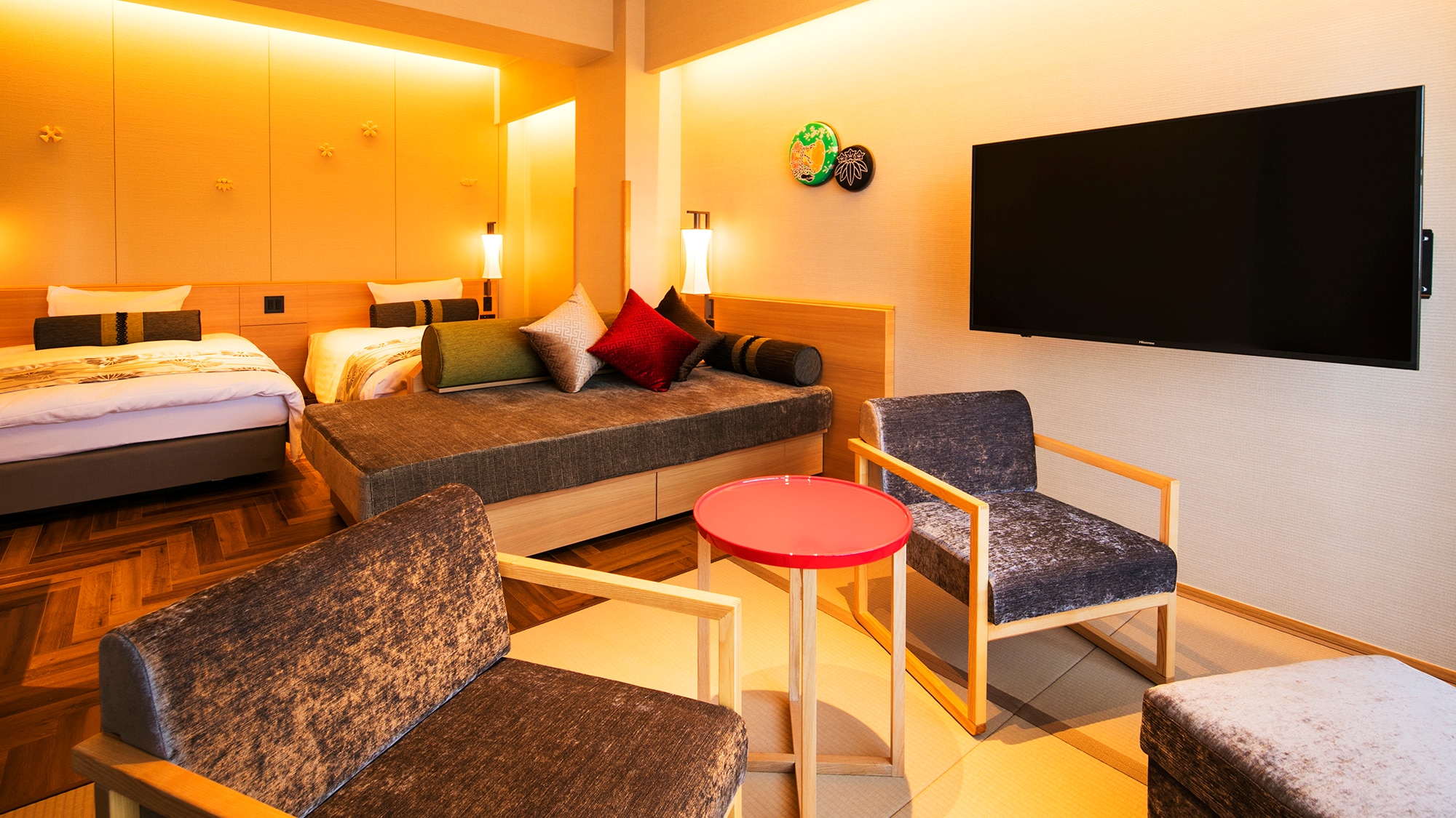 [-New guest room open-] Guest room with Hatsune open-air bath (on the approach side)