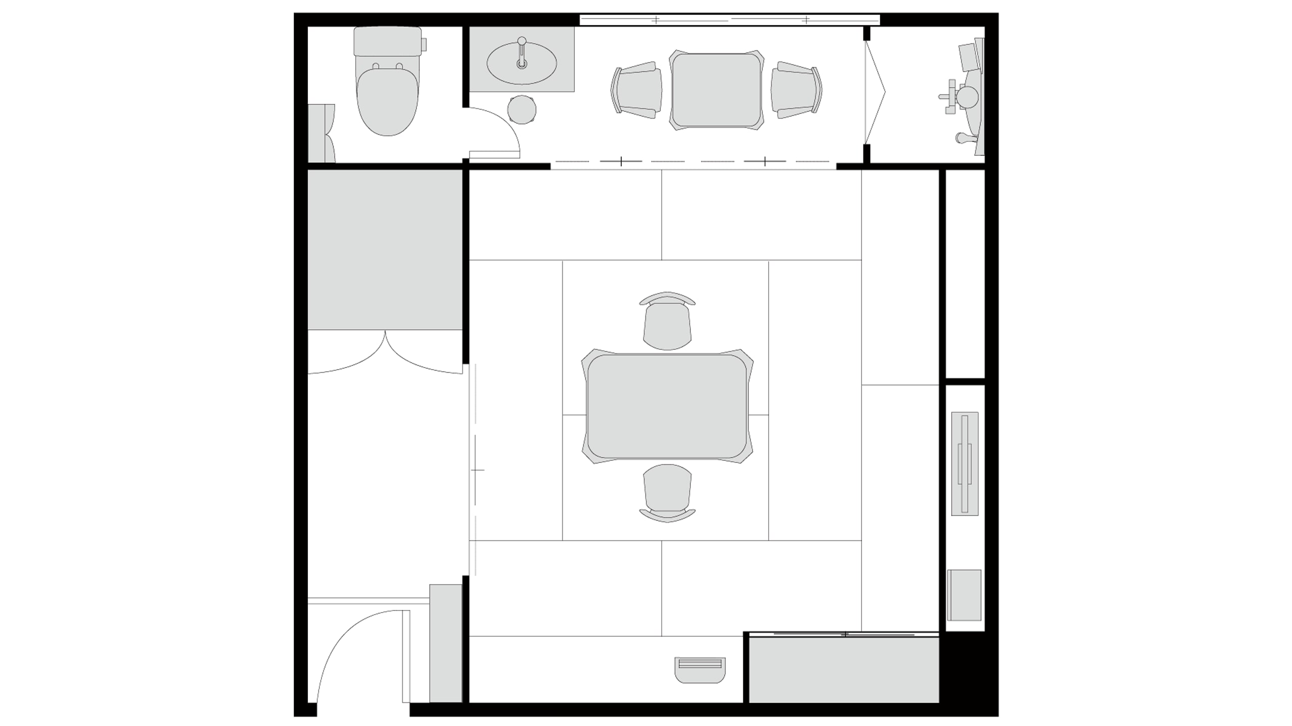 [Non-smoking] ☆Japanese-style room 10 tatami mats (floor plan)