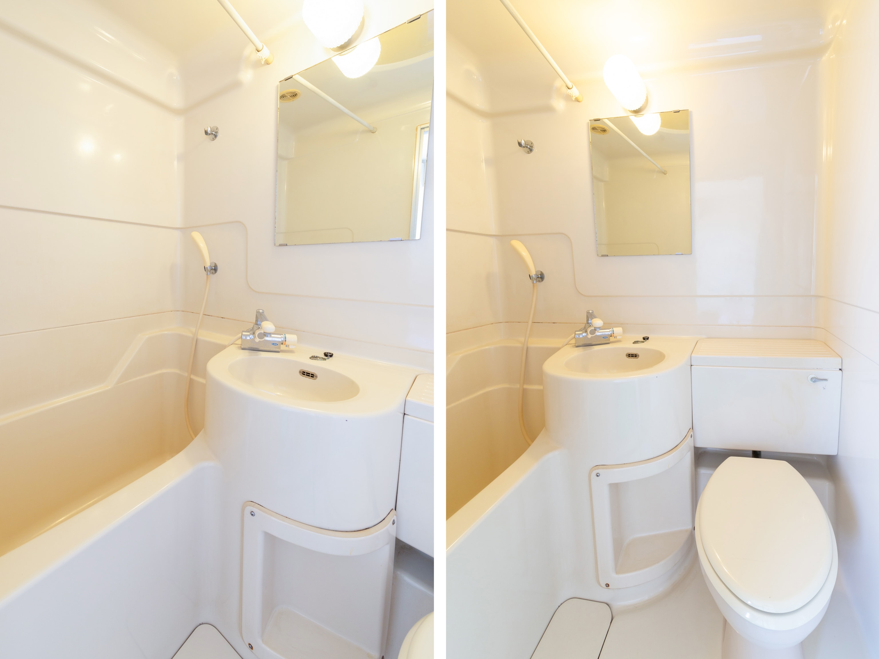 [Smoking] Single room with bath and toilet