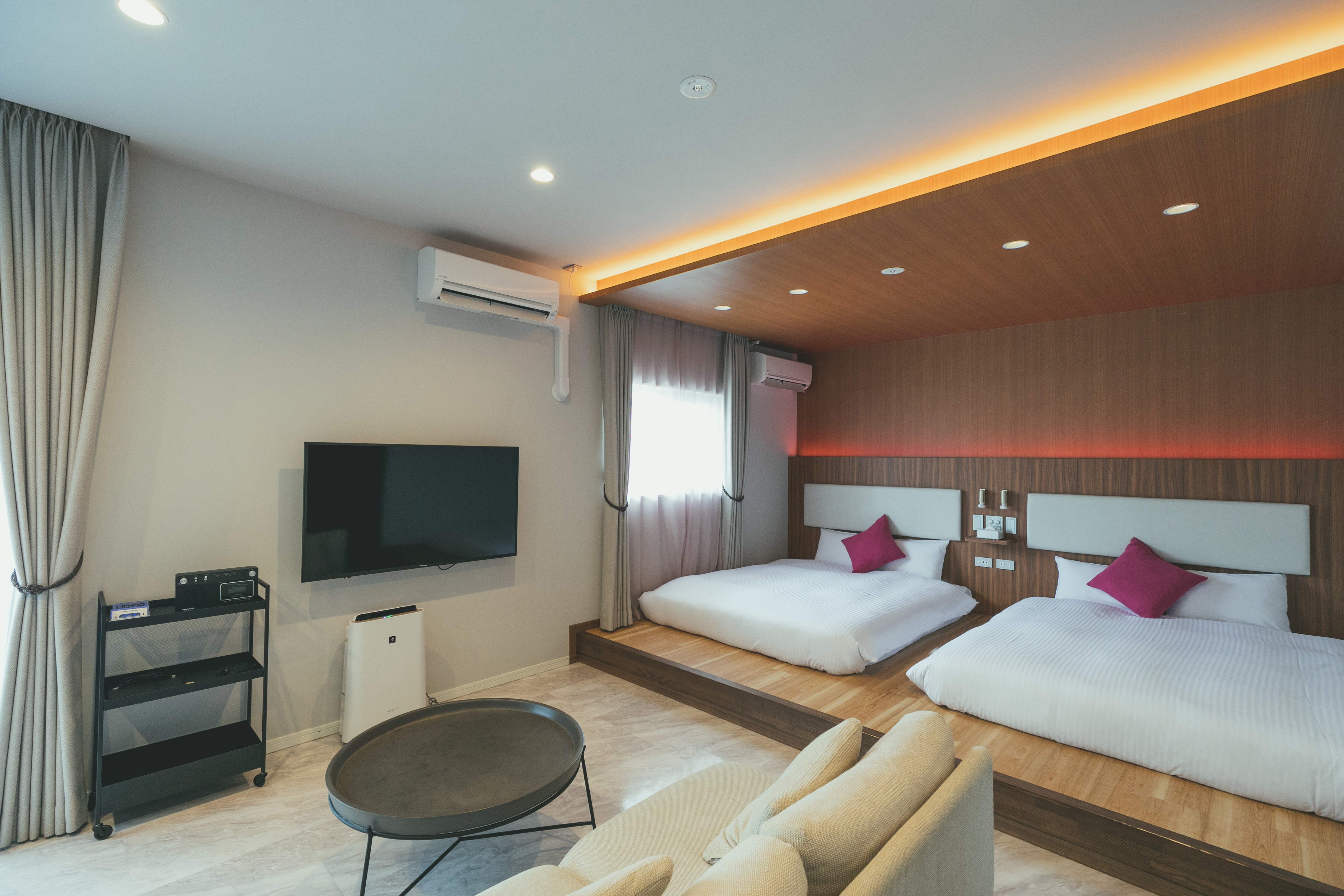■Four beds