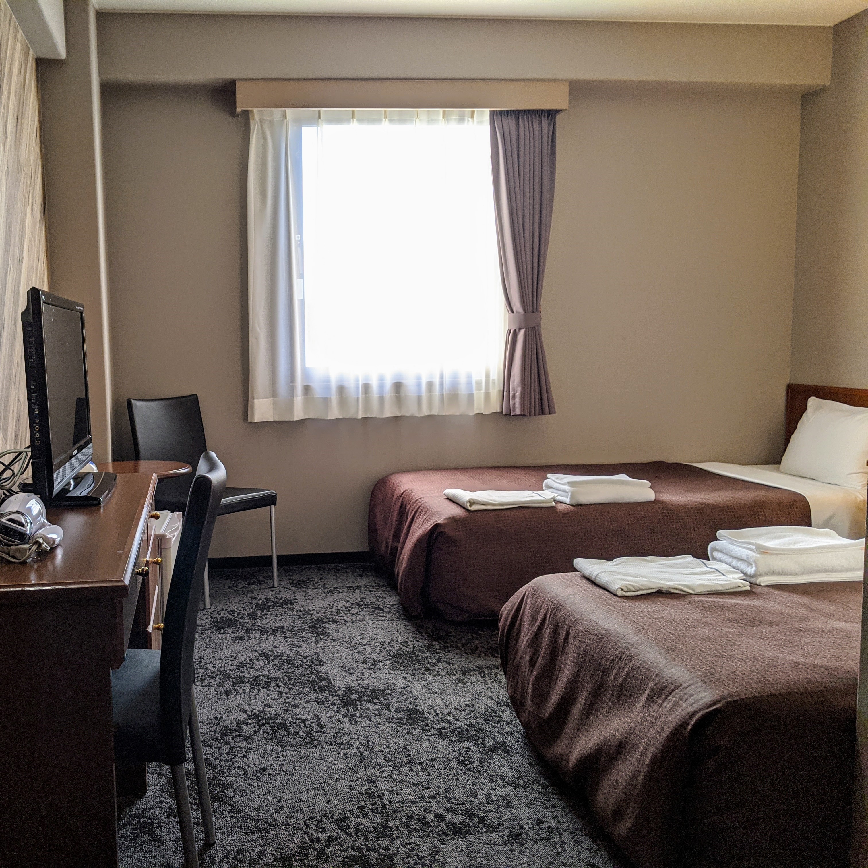 Twin room can accommodate up to 2 people ♪