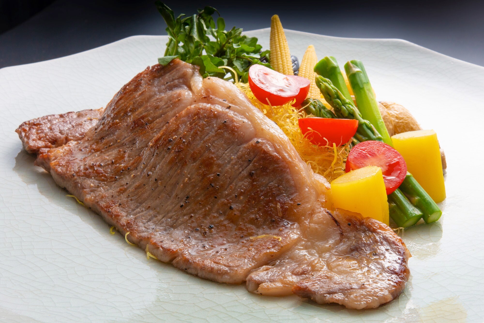 สเต็กเนื้อวากิว