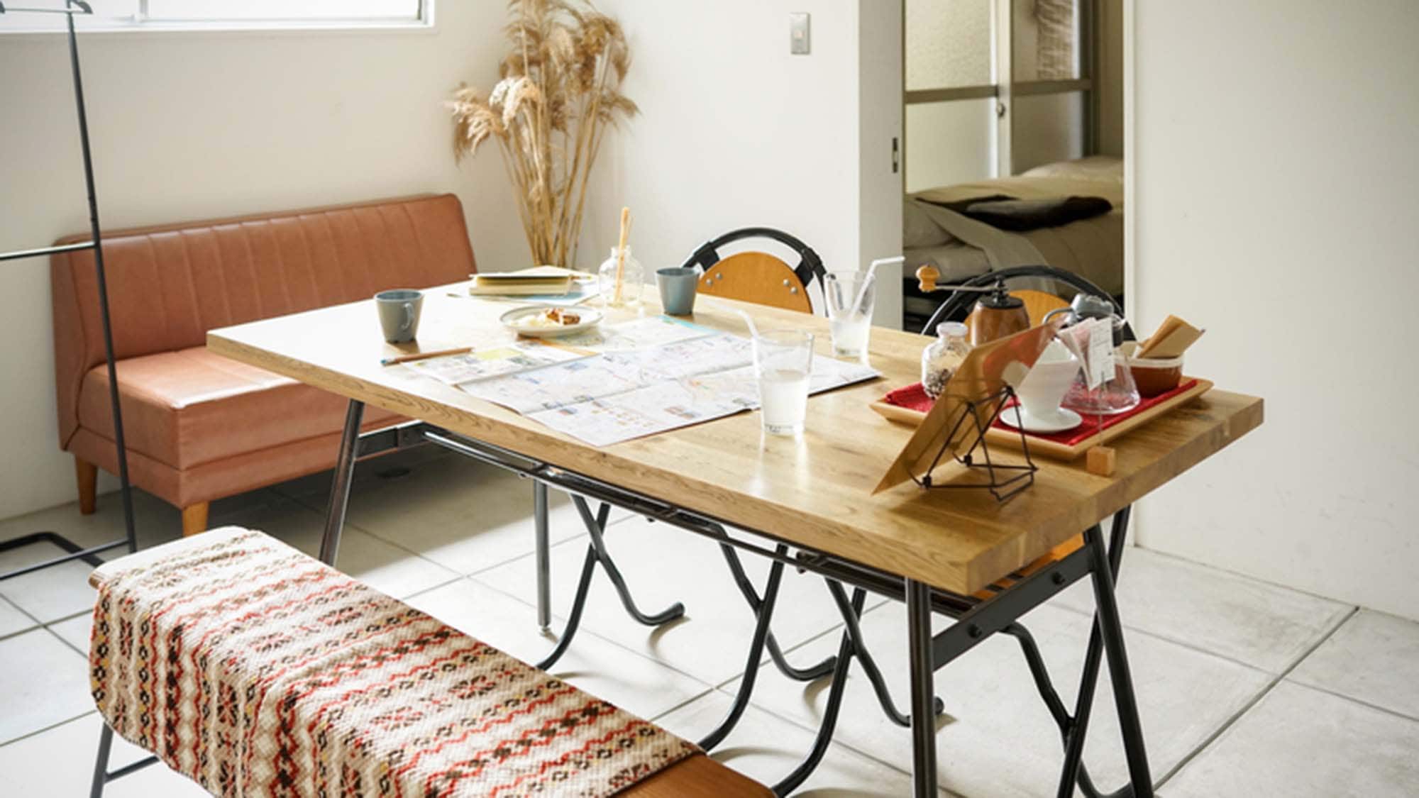 ・[Private room "studio"] There is also a family room for staying with family or friends.