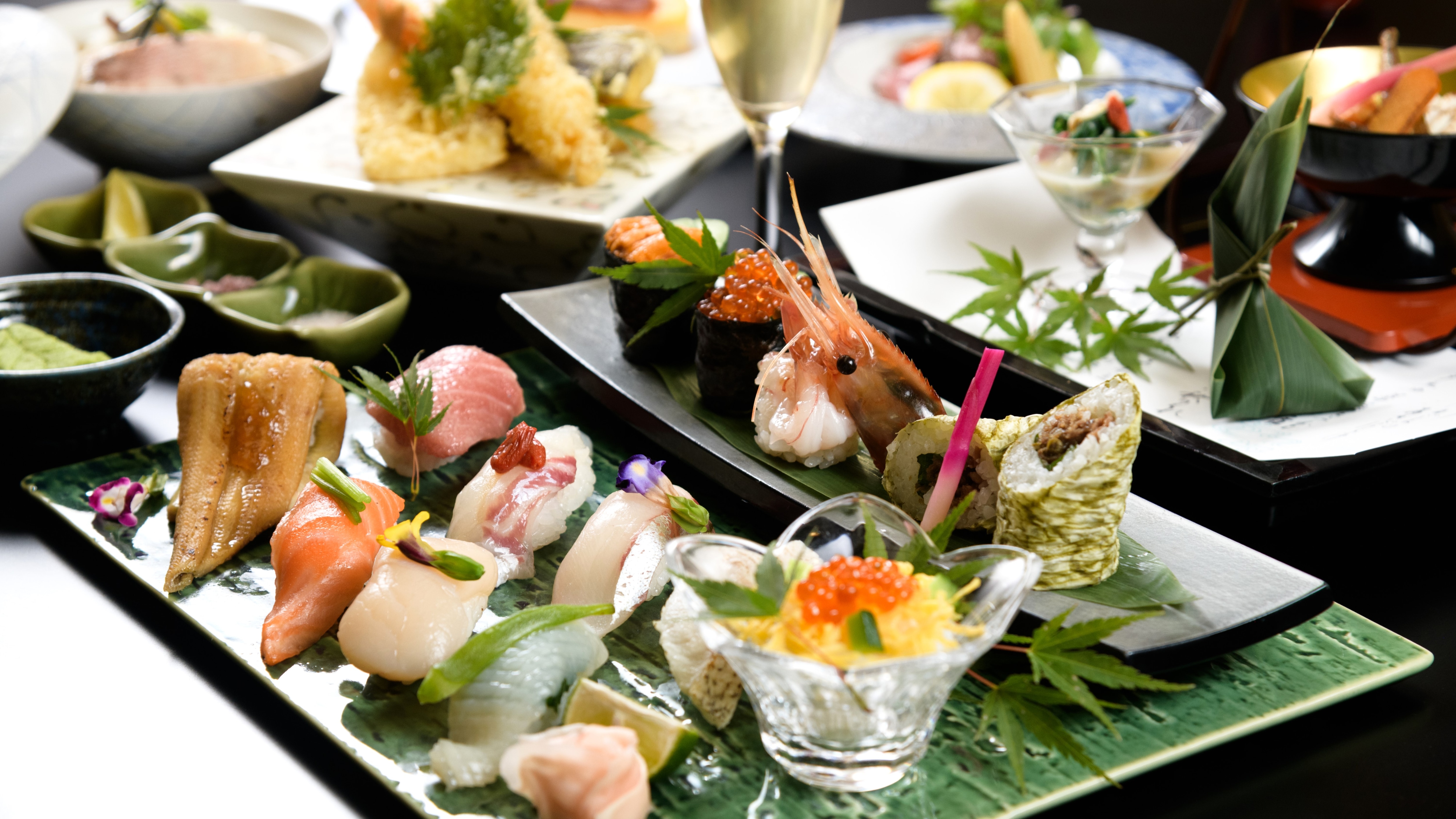 [Satoyama Suite only] Sushi and tempura plan (image)