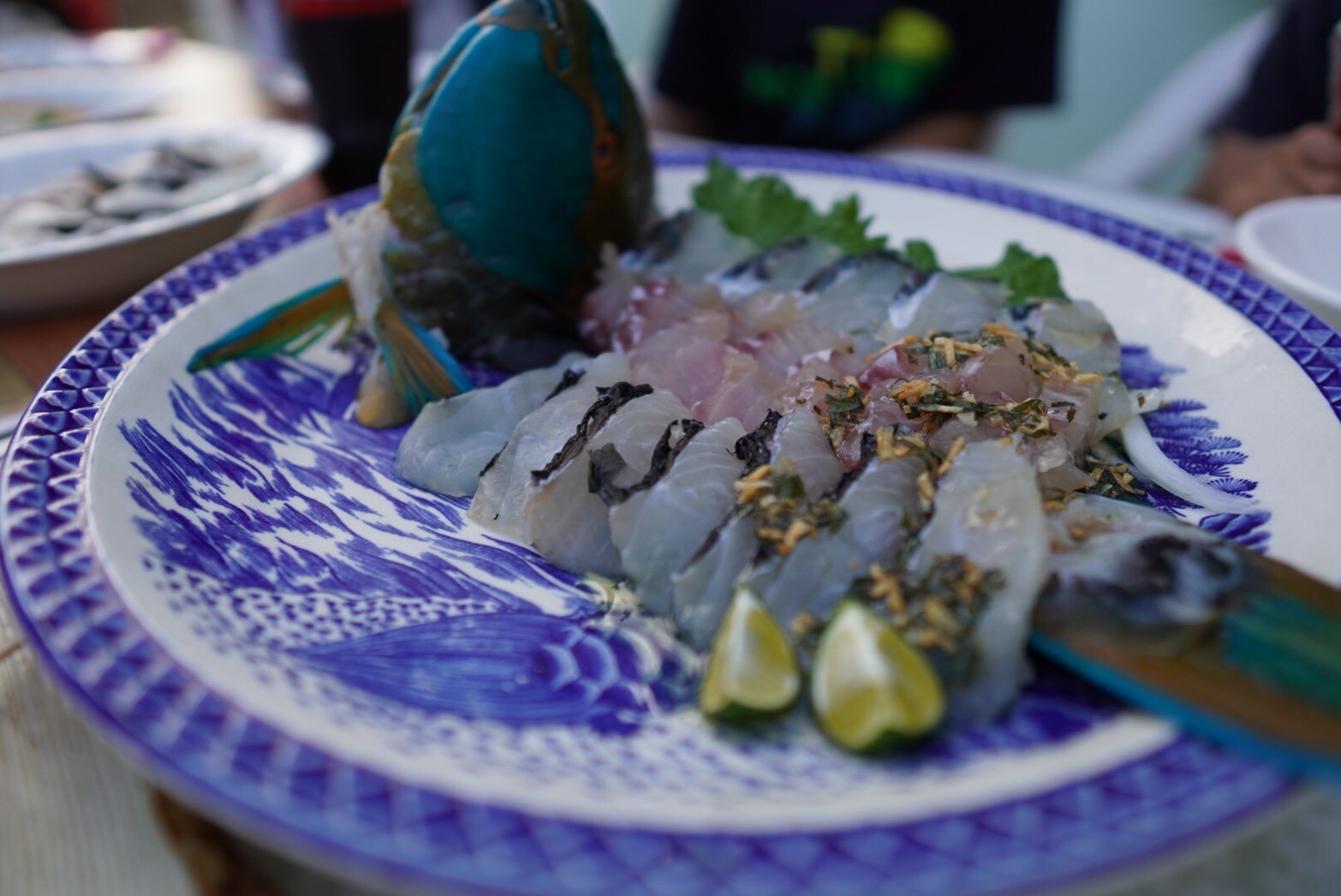 Fish sashimi