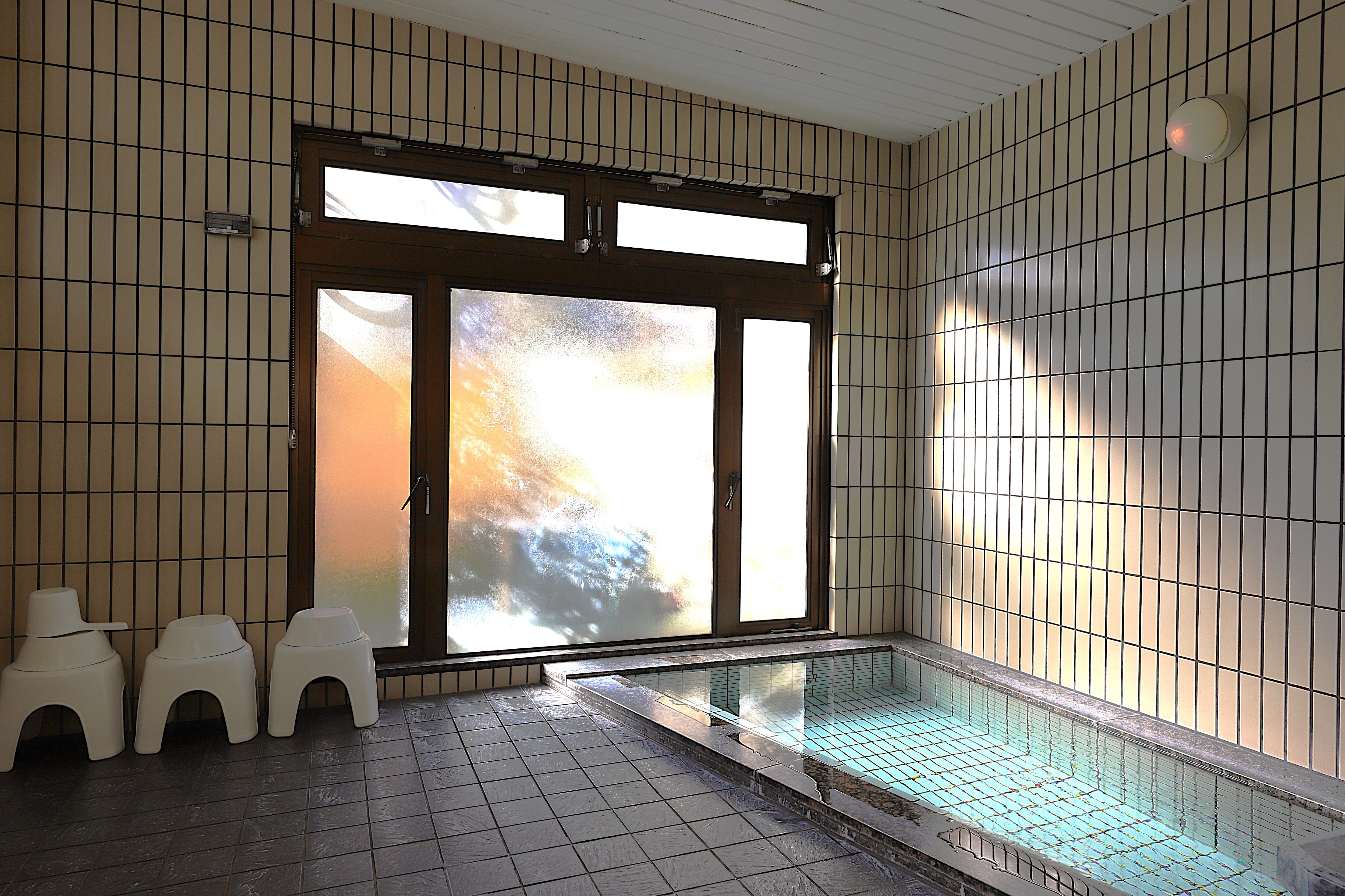Large communal bath