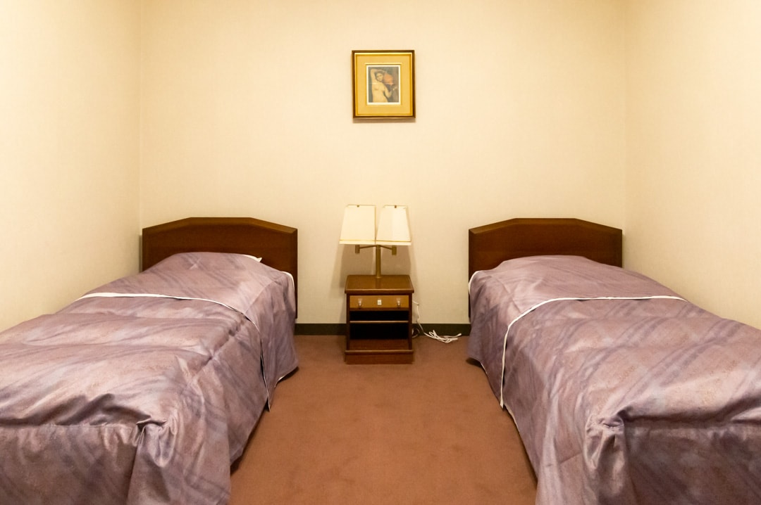 Japanese-Western room (2 beds) with toilet
