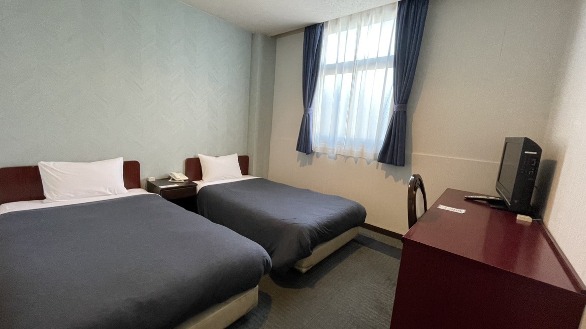 Superior twin room (16 square meters). Larger than the standard room.